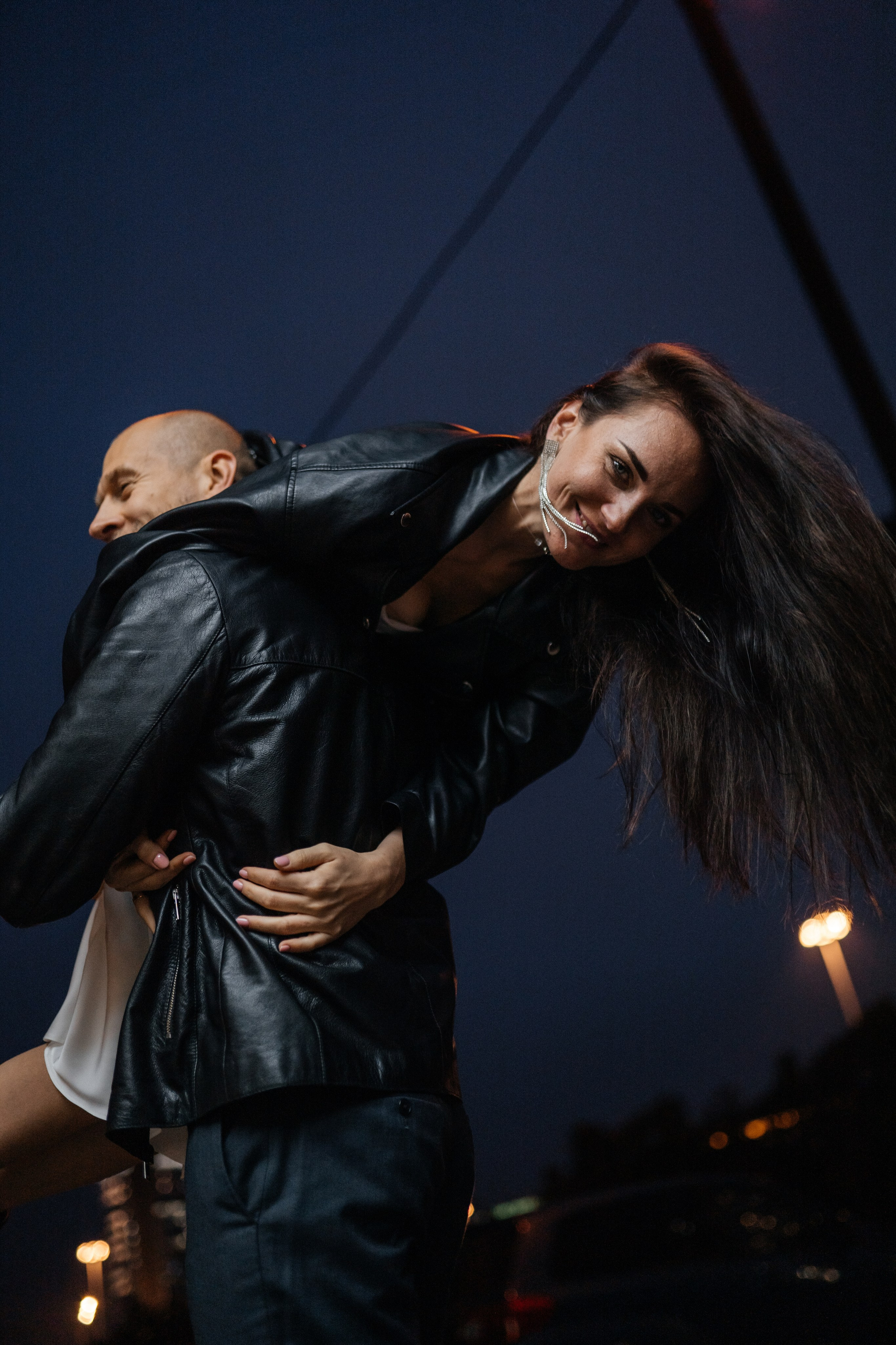 Свадебная прогулка «На крыше». Семейный и свадебный фотограф в Москве Виктория Махова