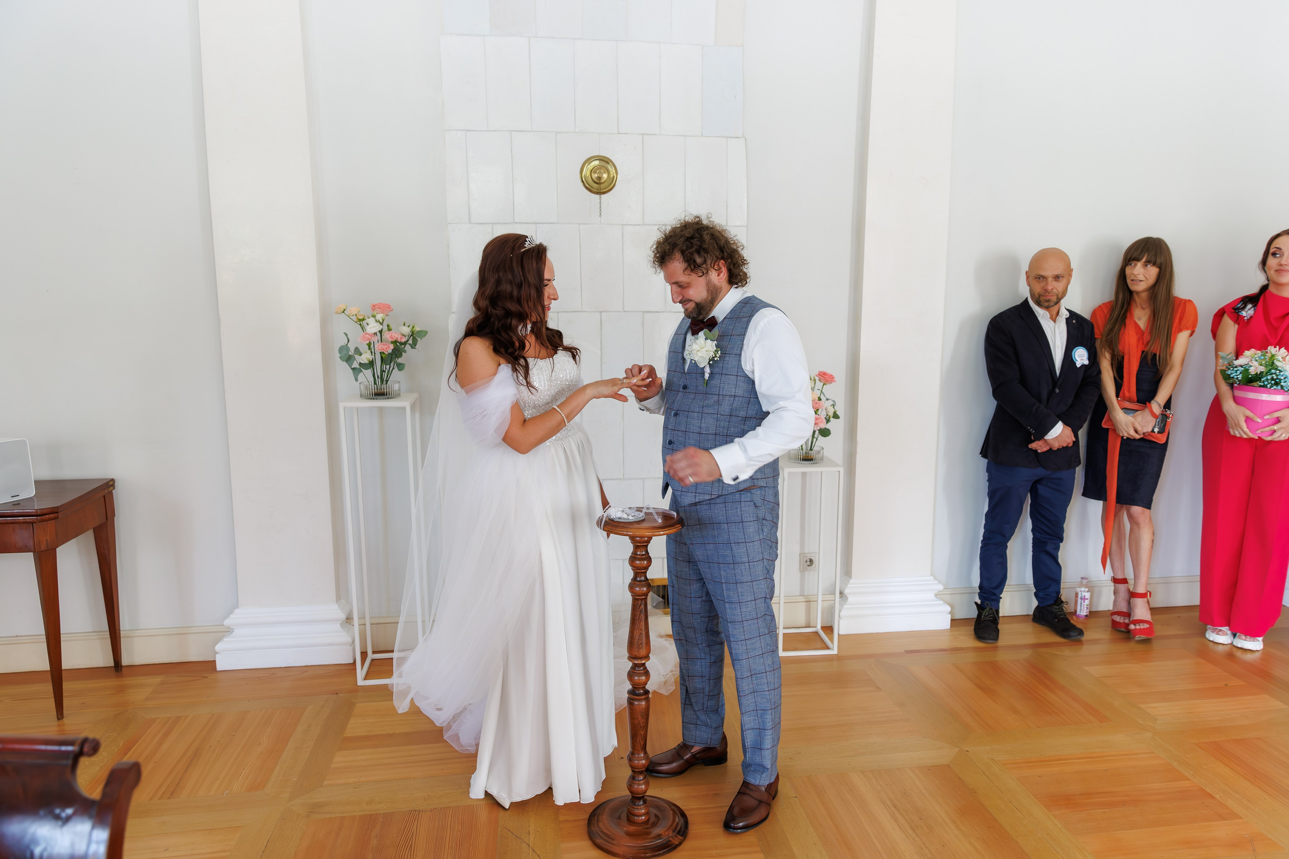 Регистрация брака в усадьбе Муравьевых-Апостолов. Свадебный фотограф Москва и МО Сергей Киржаев