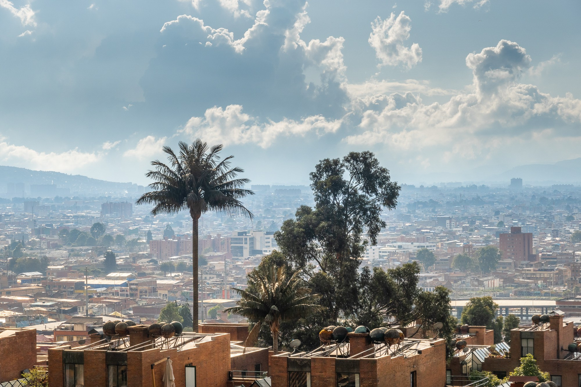 Богота, столица Колумбии. Bogotá, the capital of Colombia. Фотограф Алексей Скоробогатько