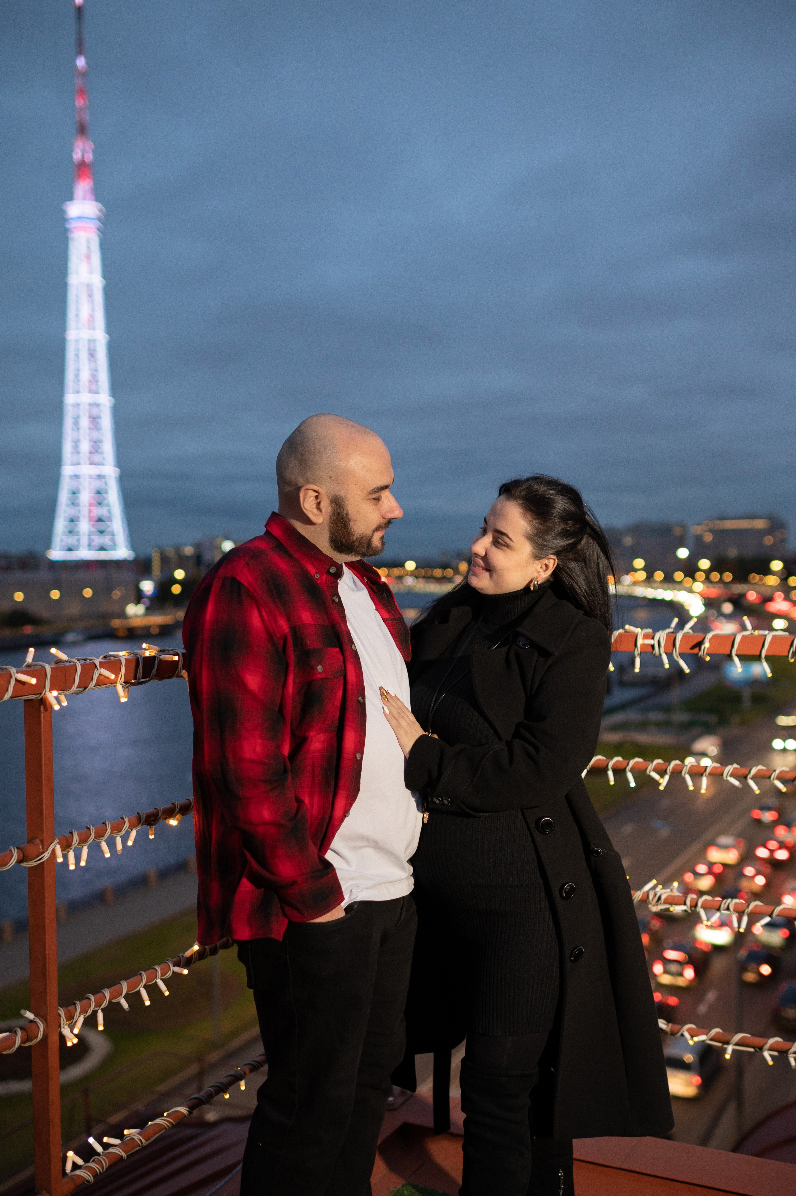 Гендер-пати на крыше Питера. Портретный, семейный и свадебный фотограф в Санкт-Петербурге и в Пушкине Ширяев Денис