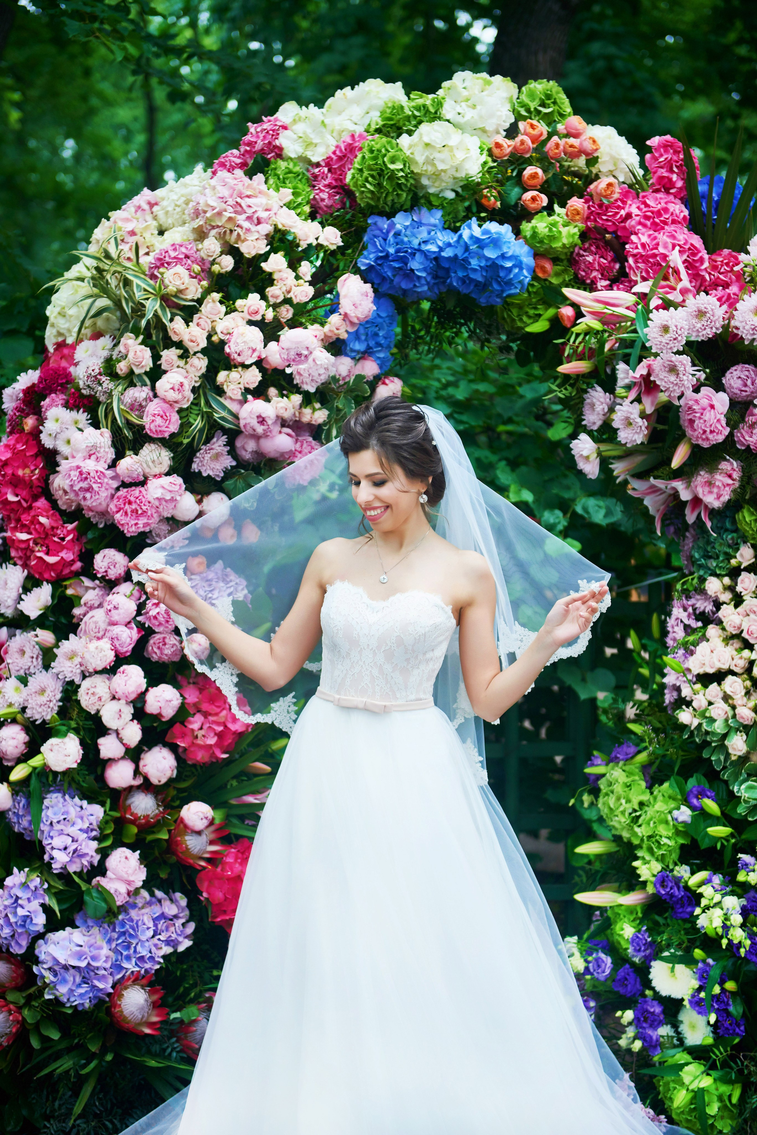 Валерия и Андрей (свадебная фотосессия в Летнем саду). Портретный, семейный и свадебный фотограф в Санкт-Петербурге и в Пушкине Ширяев Денис