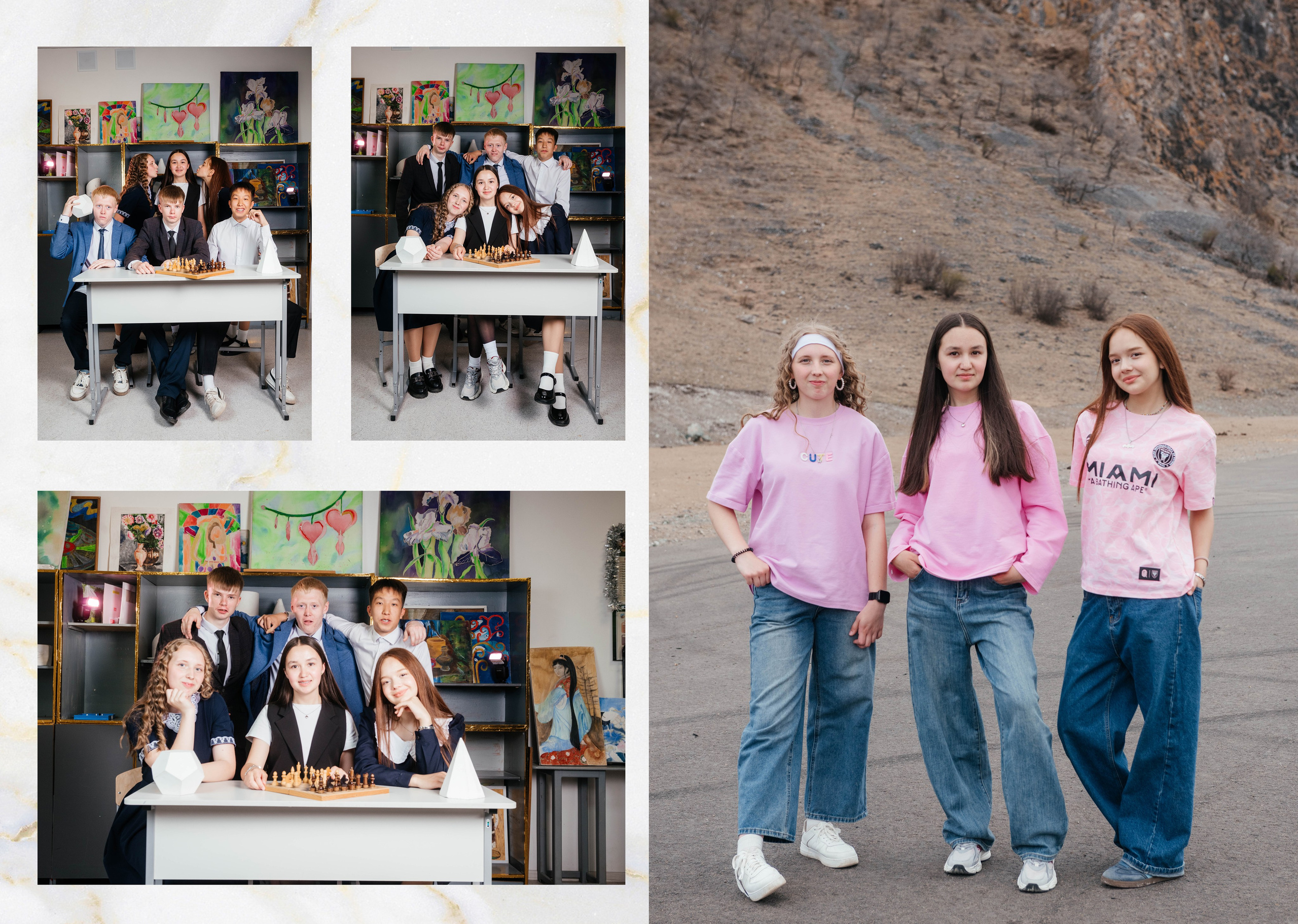 Выпускной фотоальбом для средней школы. Фотограф Эллина Дар г. Улан-Удэ