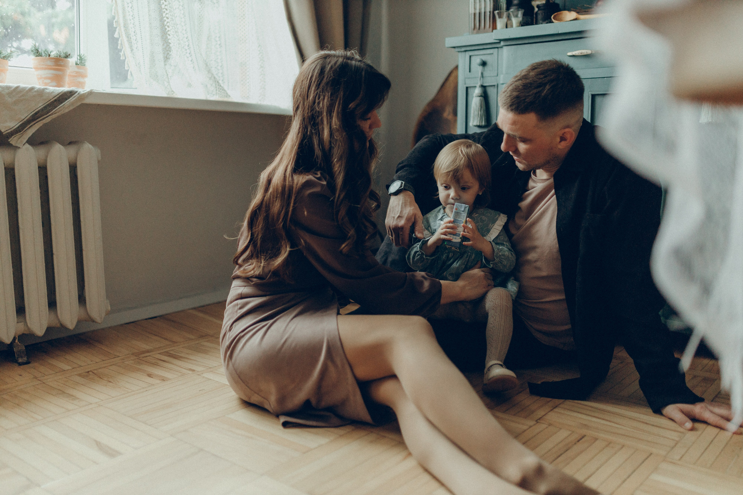 Алла, Кирилл и Катюша. Семейный фотограф и фотограф на роды в Ростове-на-Дону Мухина Виктория