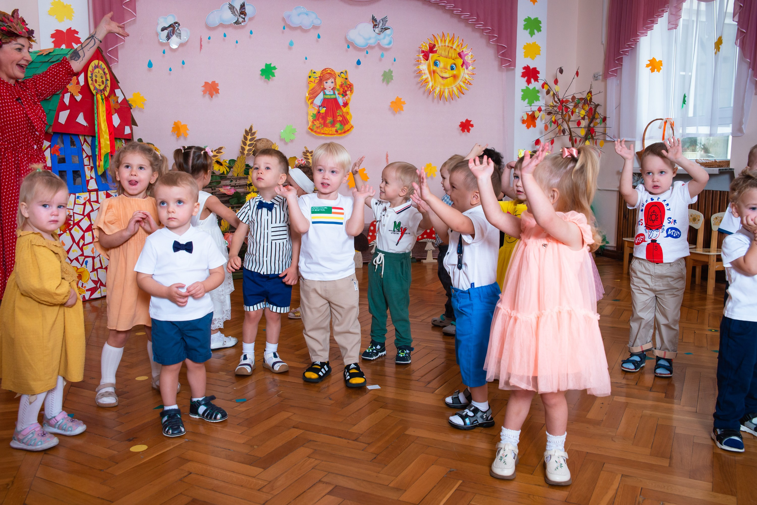 Съёмка утренника в д/с. JuliaKram.ru