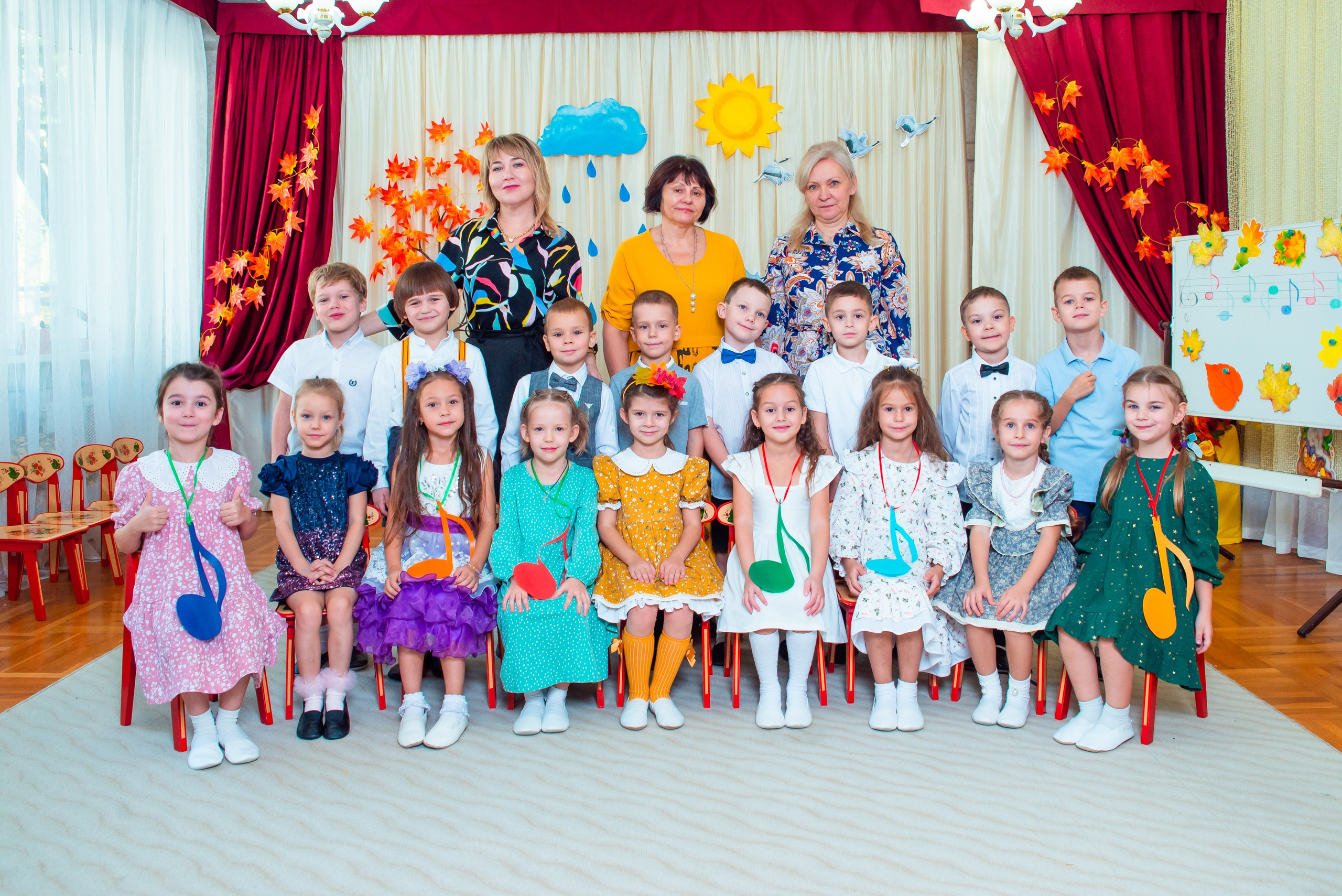 Съёмка утренника в д/с. JuliaKram.ru