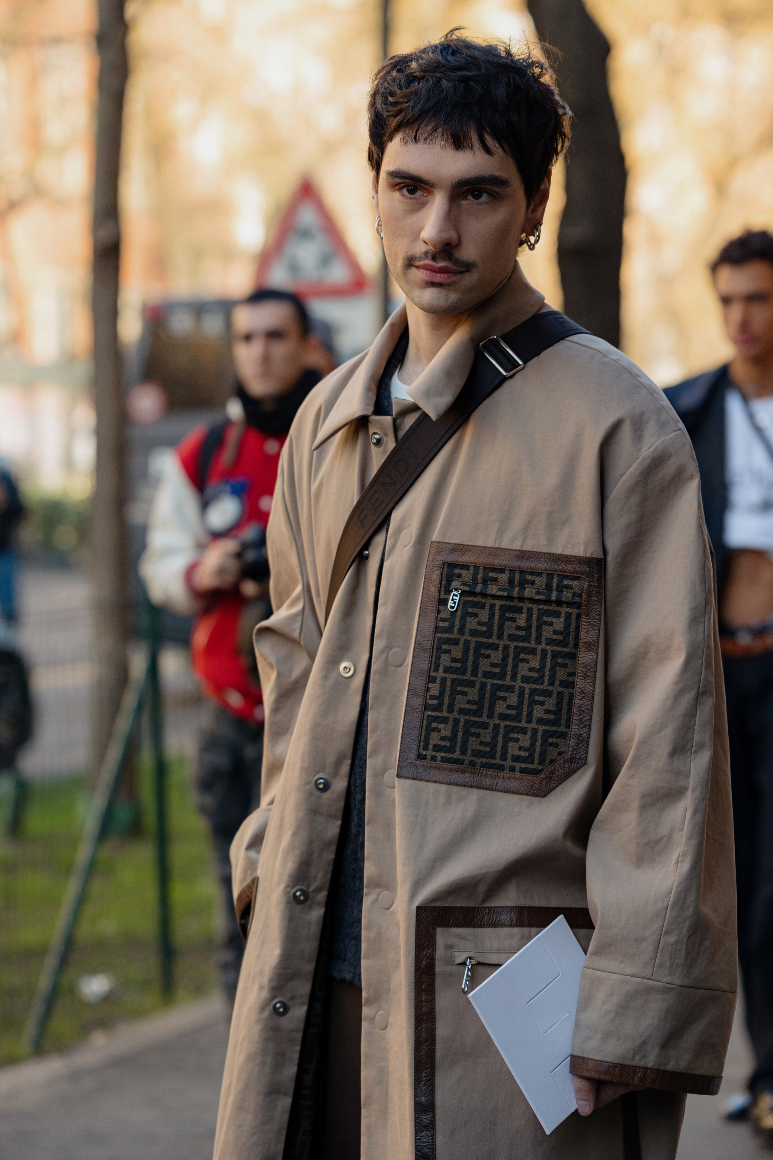 Milan Mens fashion week FW 24/25 FENDI. Photographer in Milan Ivan Goncharov
