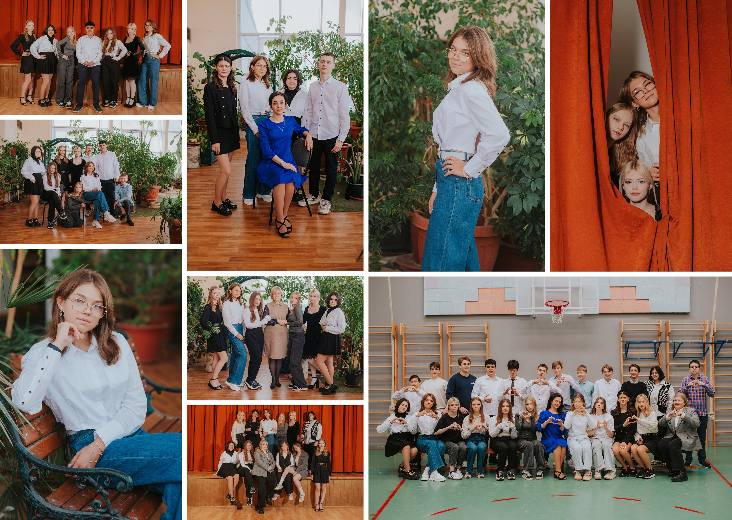 Выпускной альбом. Фотограф Алла Елисеева
