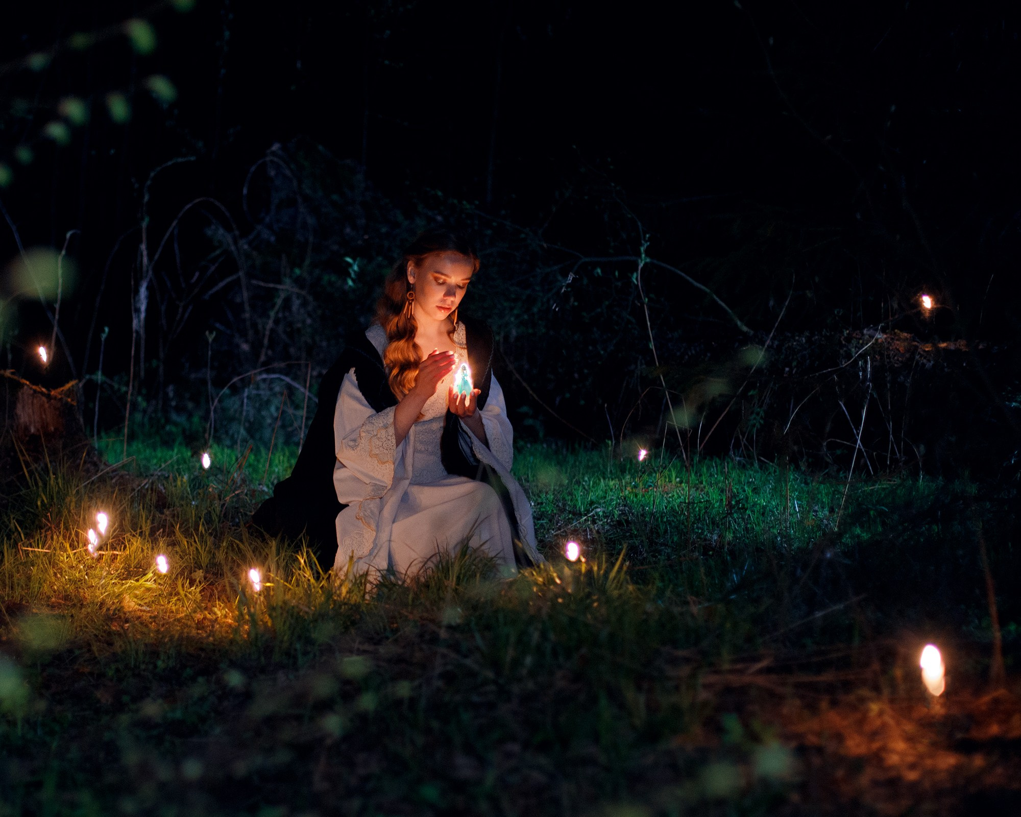 Бельтайн-ночь костров. Необычные портретные фотосессии под ключ в Москве