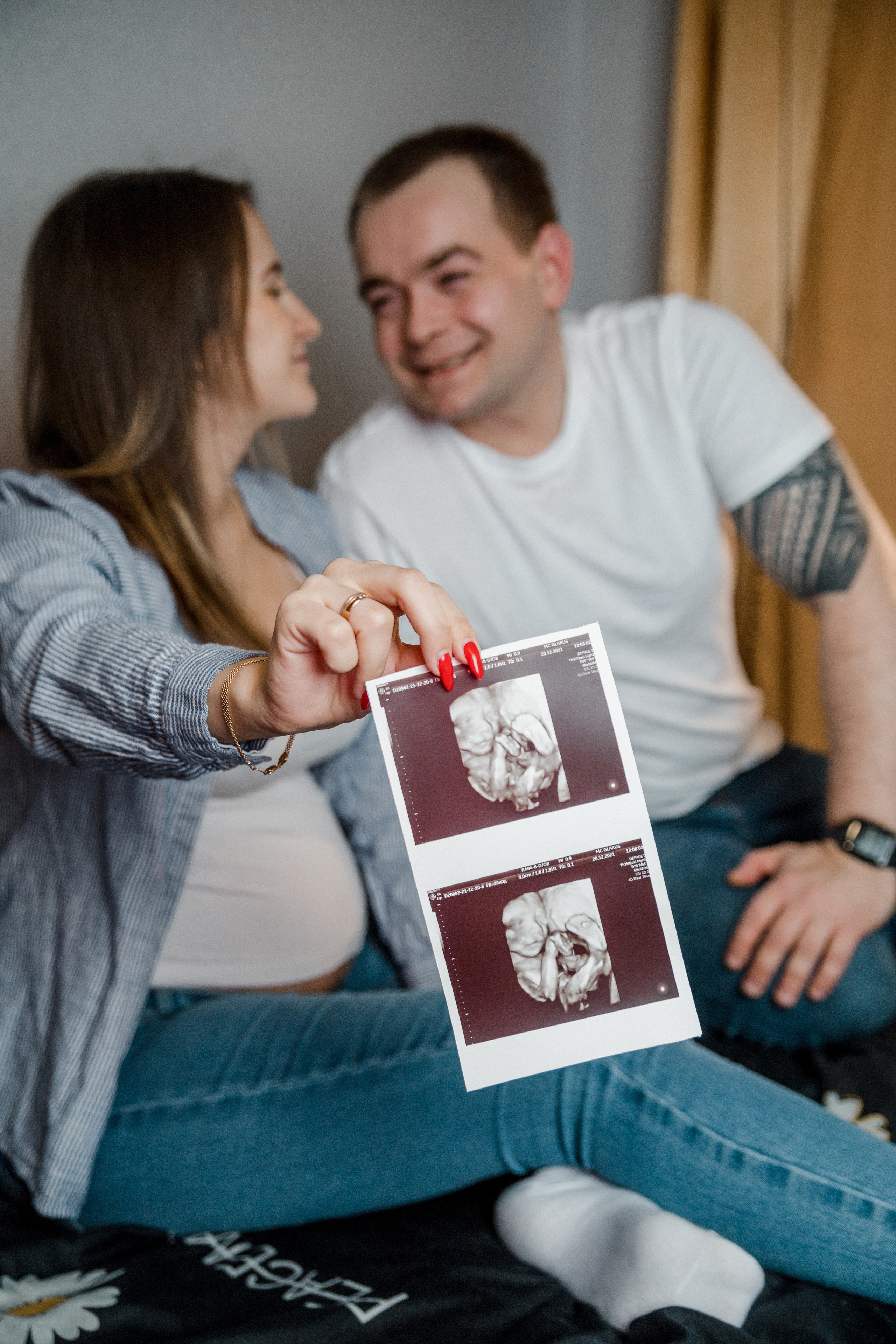 Наташа и Владимир в ожидании сыночка. Фотограф Мурманск Лилия Маер