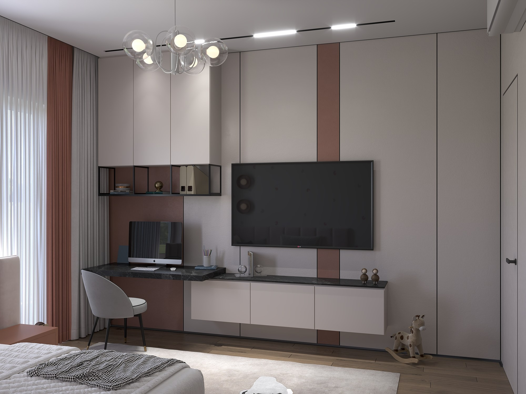 Загородный поселок Барышево 135,4 м². БК студия дизайна интерьера