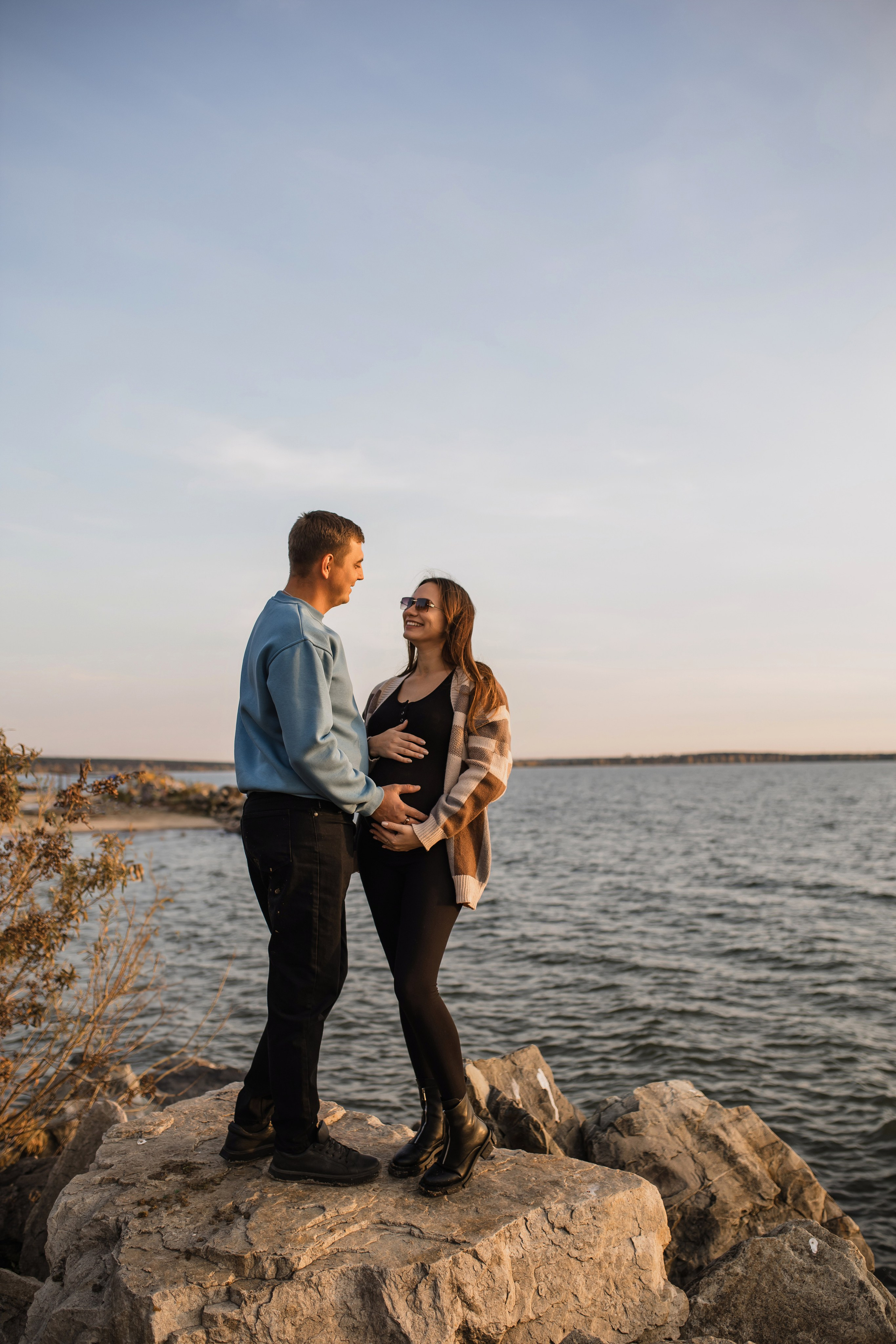 На берегу. Свадебный фотограф в Новосибирске Анжелика Шамсутдинова