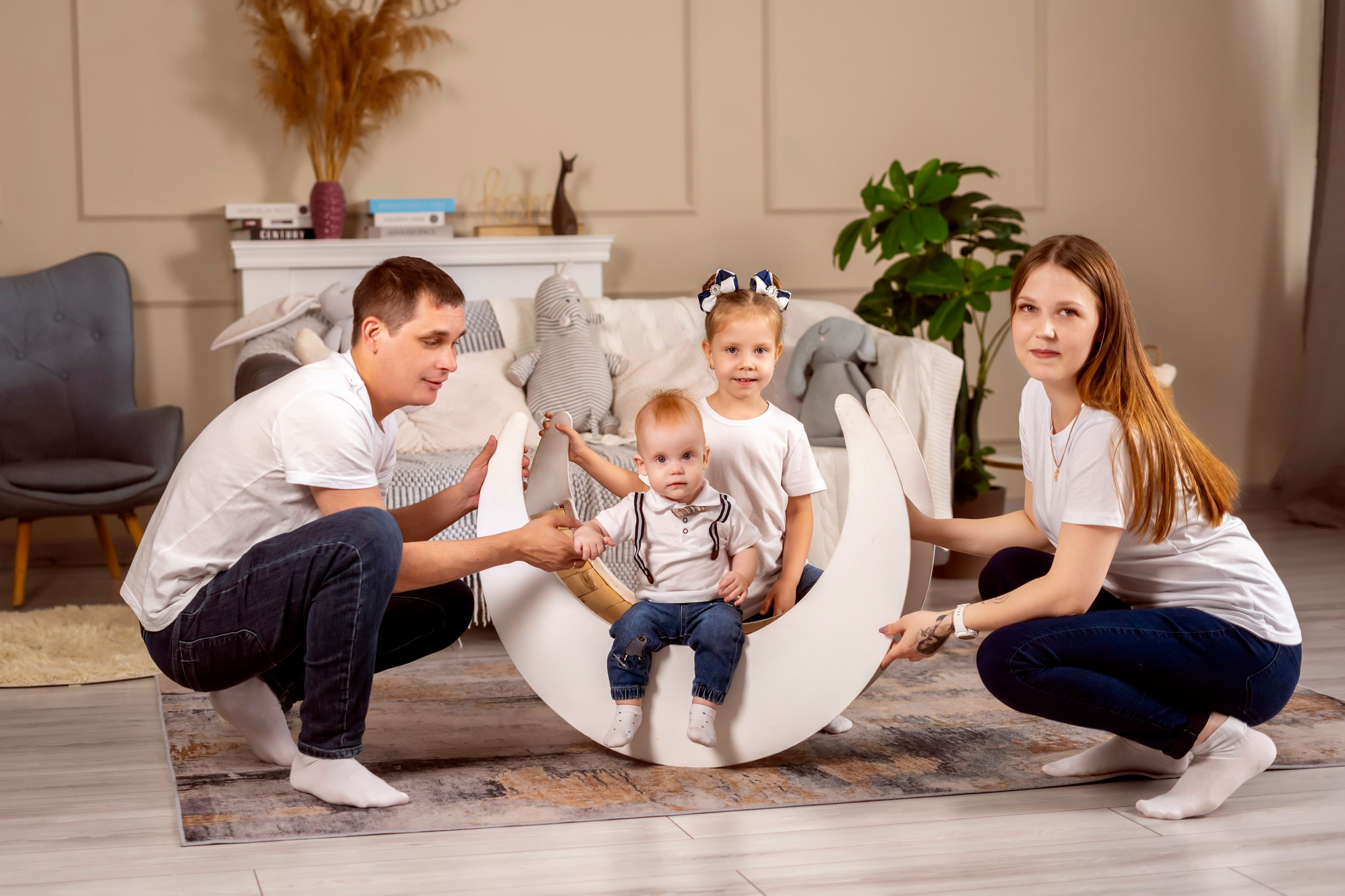 Годовасие в LettLoft. Семейный и детский фотограф в Хабаровске Анна Гриневич