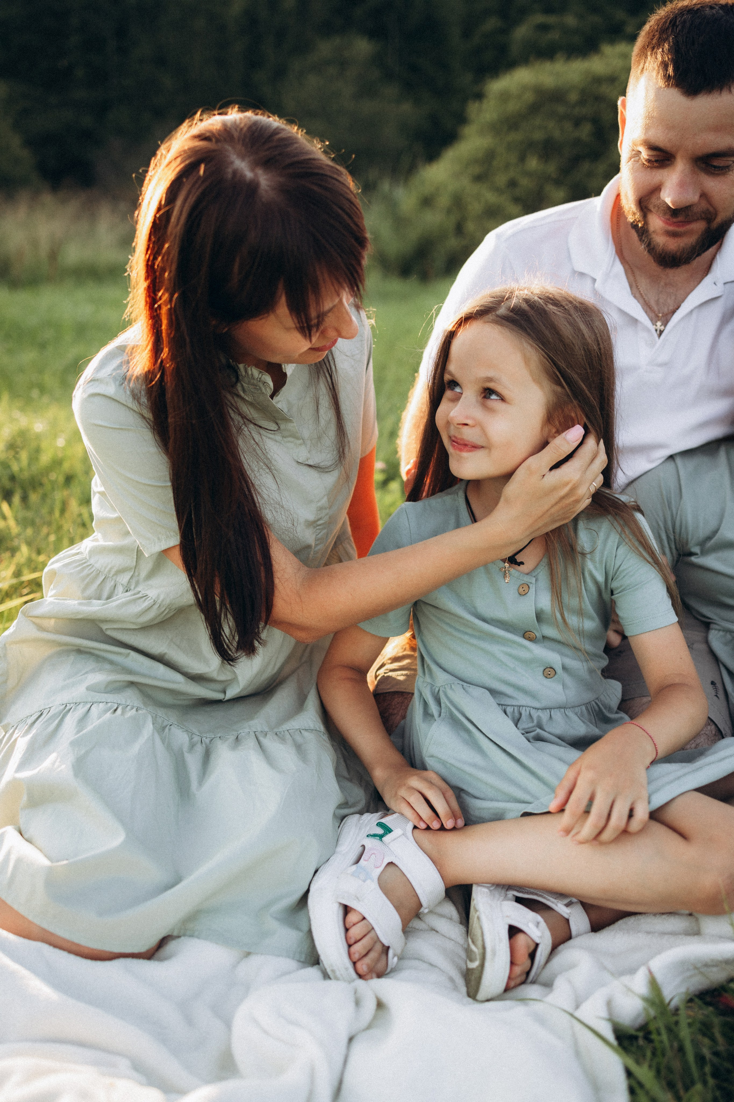 Алиса, Ульяна, Лена и Евгений. Фотограф Елена Рябцева