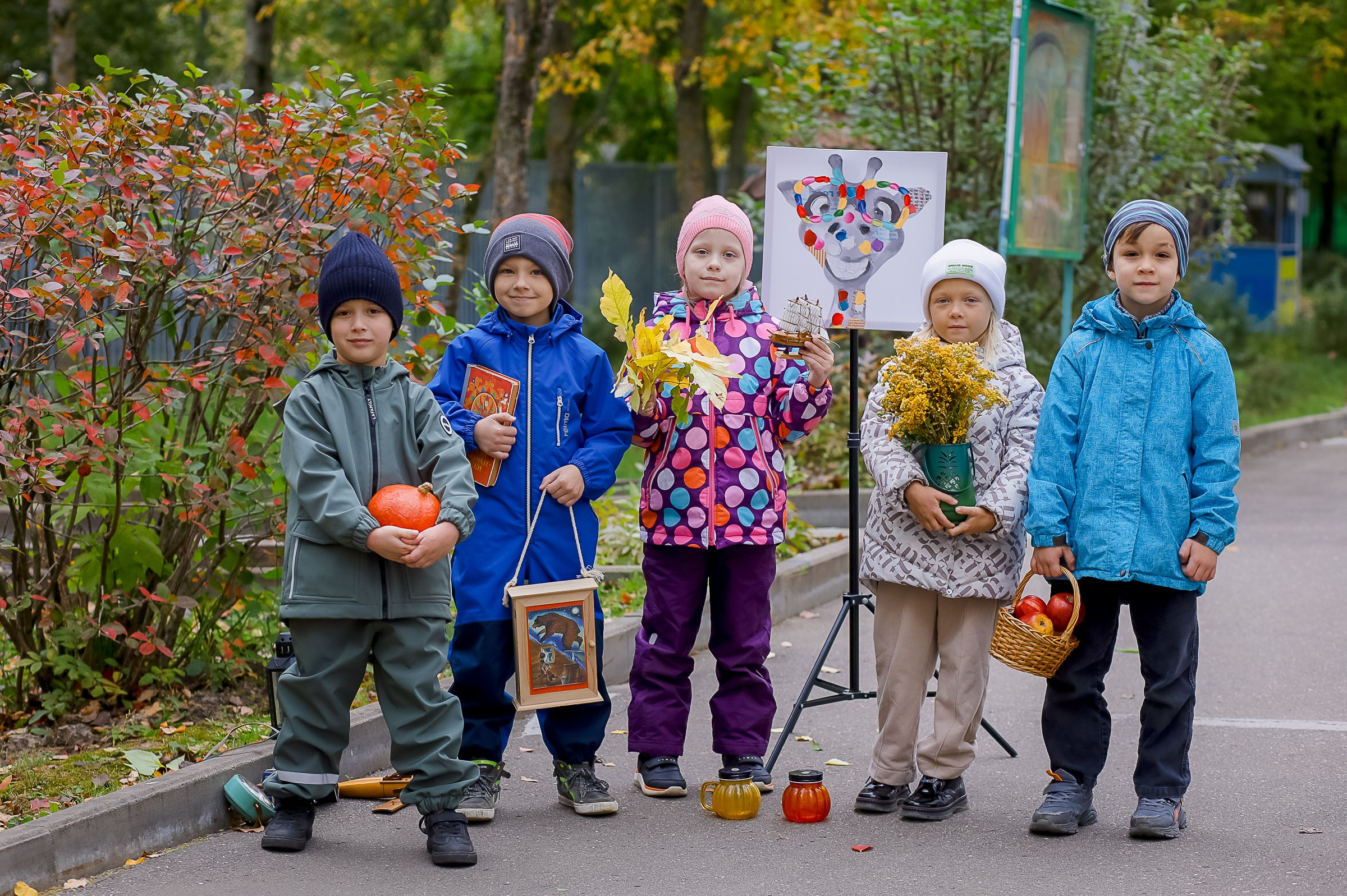 ДЕТСКИЙ САД СОЗВЕЗДИЕ ОСЕННЯЯ ФОТОСЕССИЯ. Фотограф в Москве Ольга Колесникова