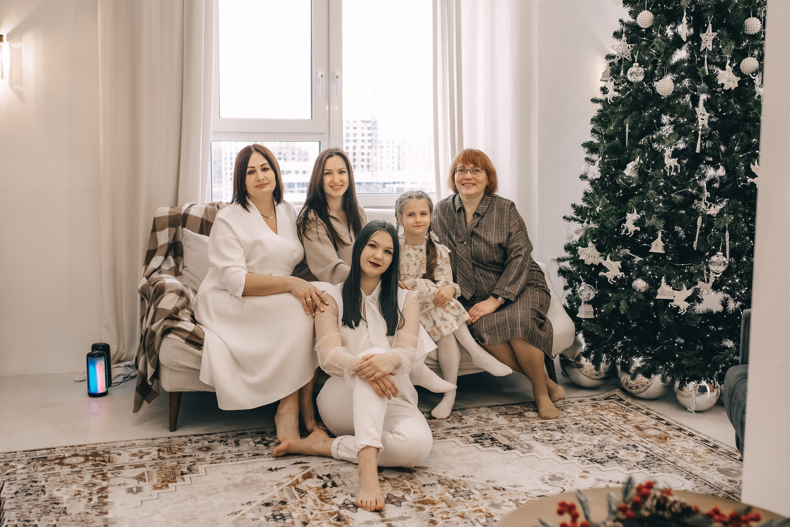 Рождество. Большая семья. Профессиональный фотограф, Москва |Видное Елена Елизарова