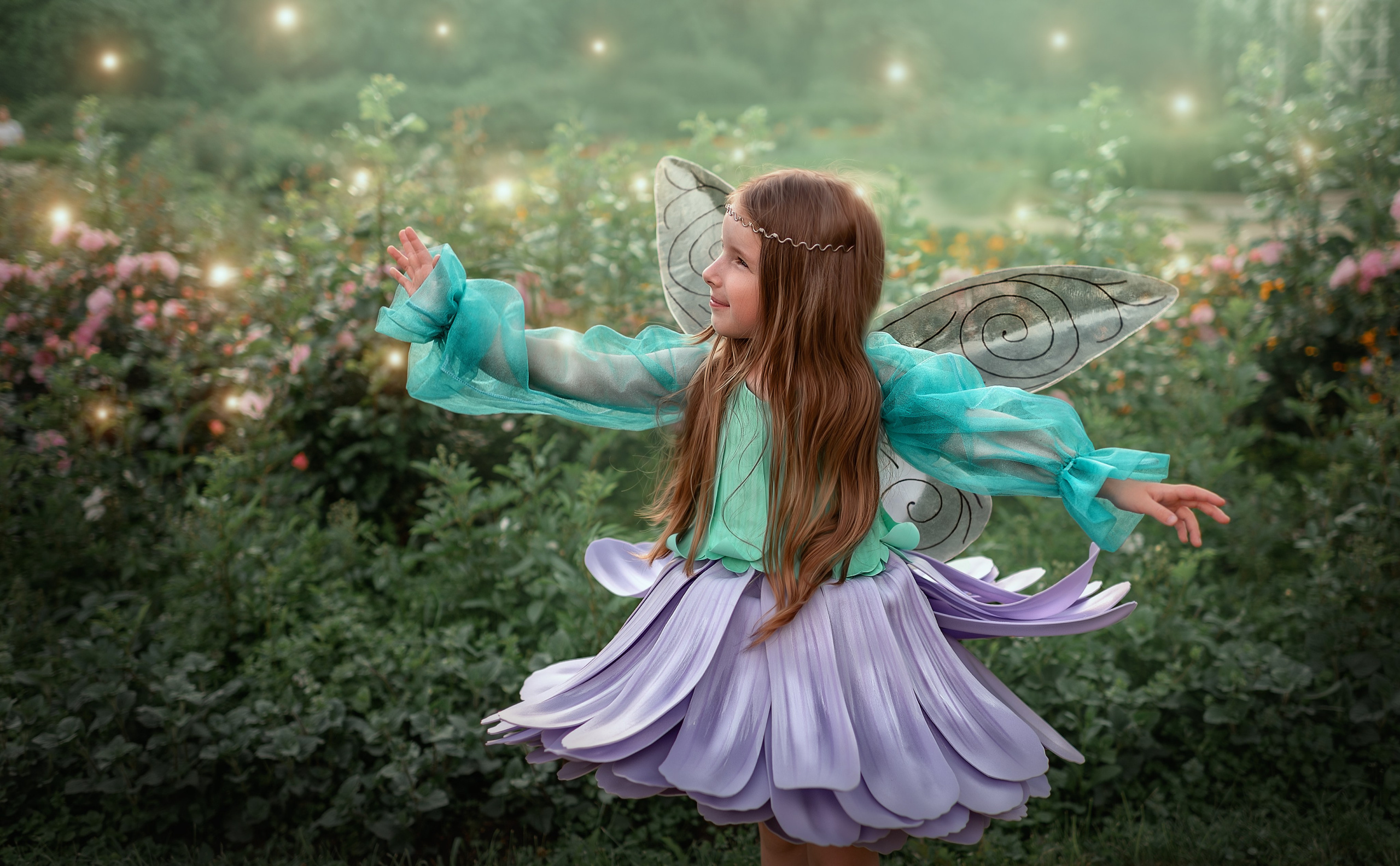 Цветочная фея. Семейный фотограф Екатеринбург Лора Мур