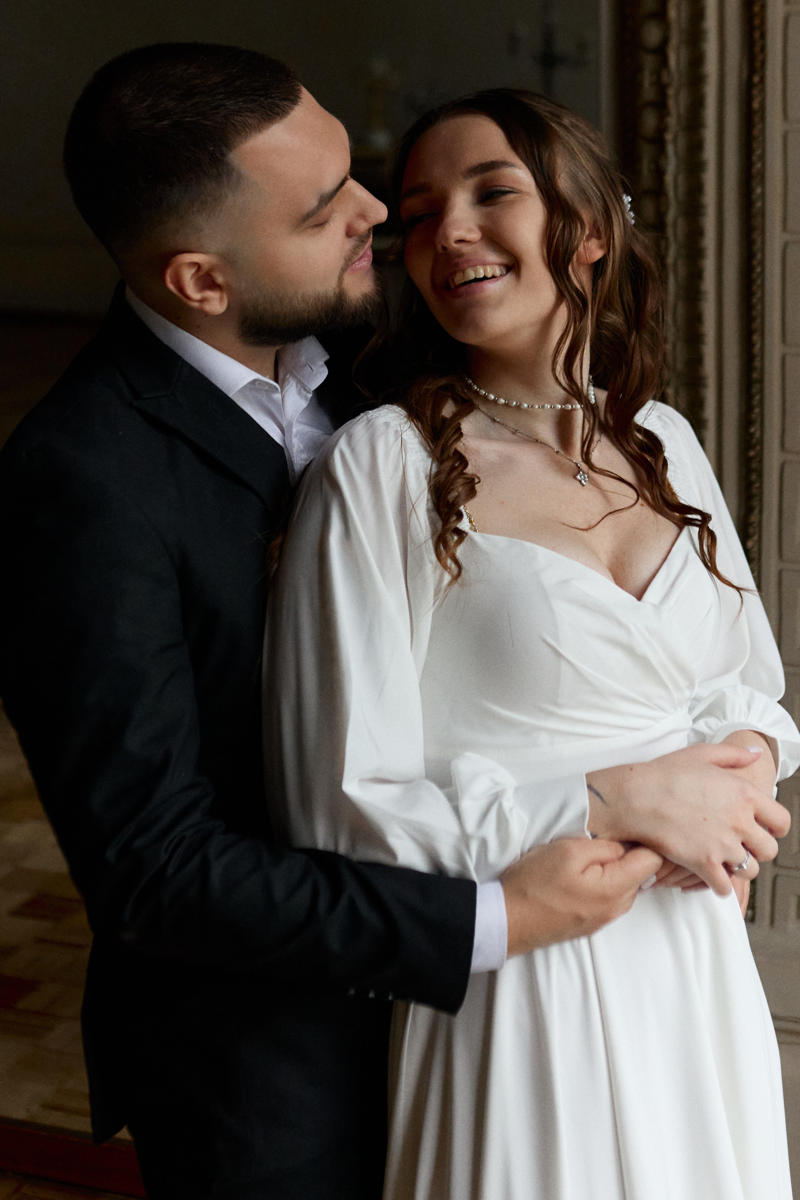 Свадебная фотосессия в студии в Москве