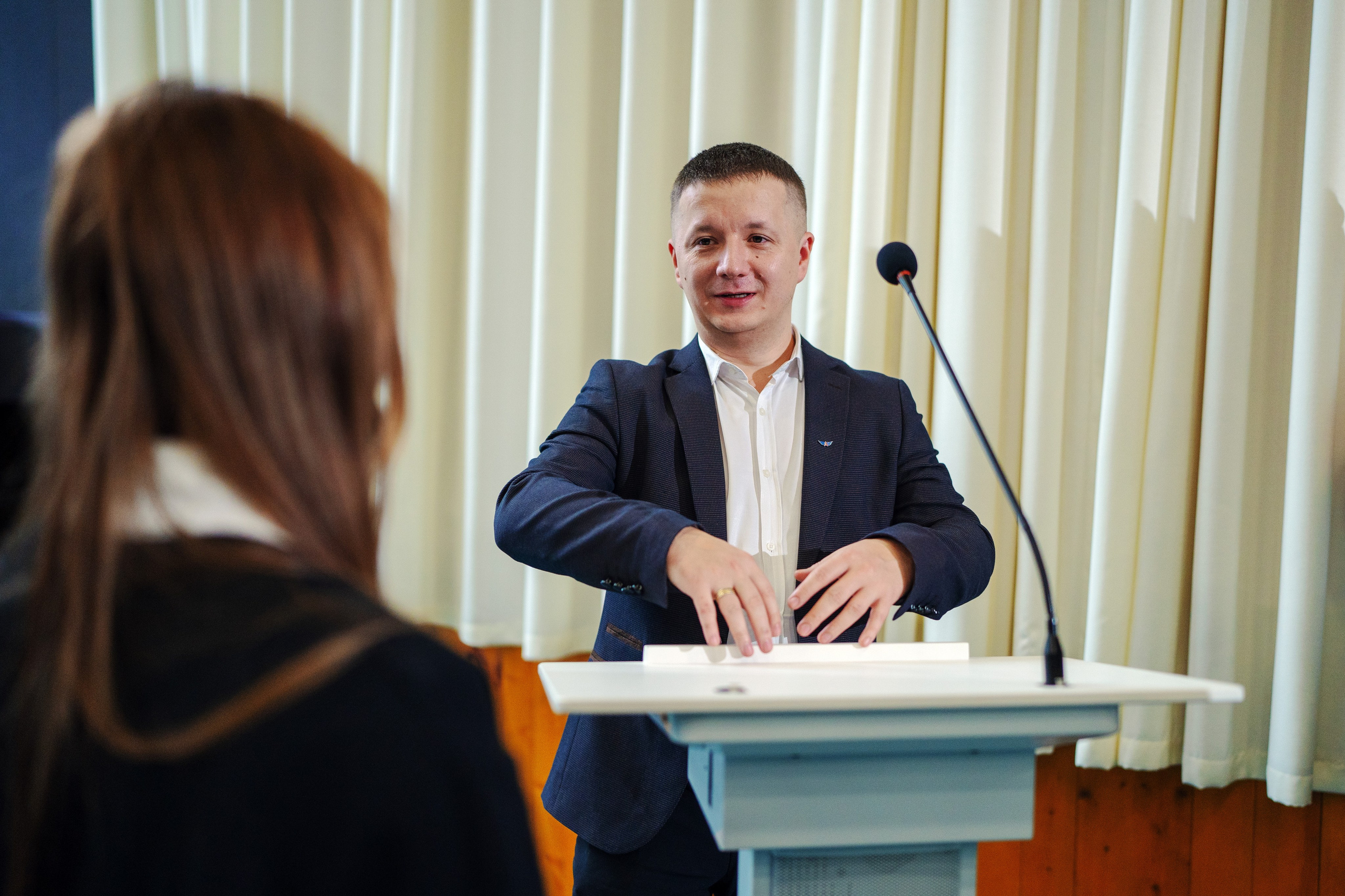 Лекция по киберспорту в школе № 2, п. Энем