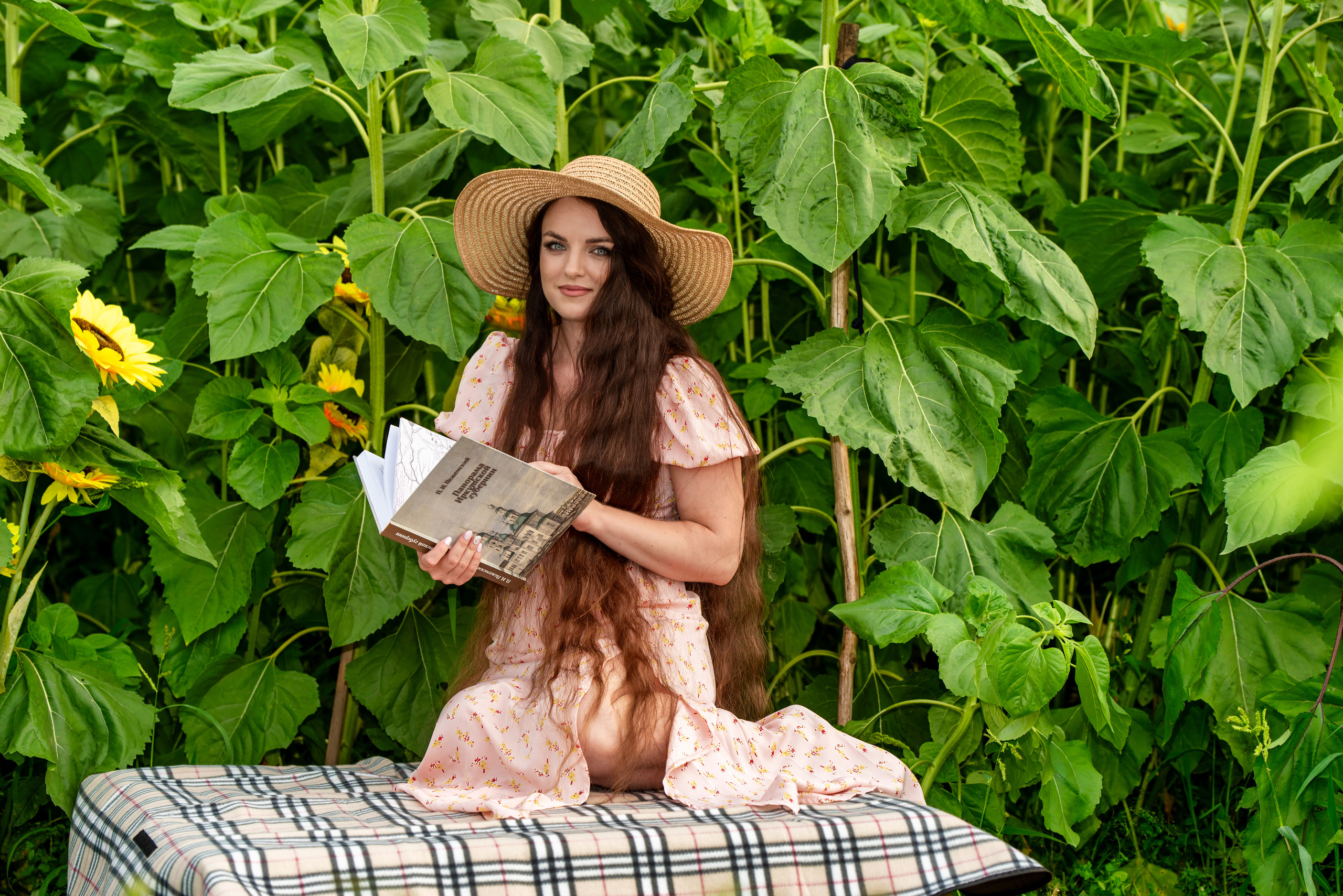 Подсолнухи. Марина. Ольга Ли свадебный семейный фотограф Иркутск