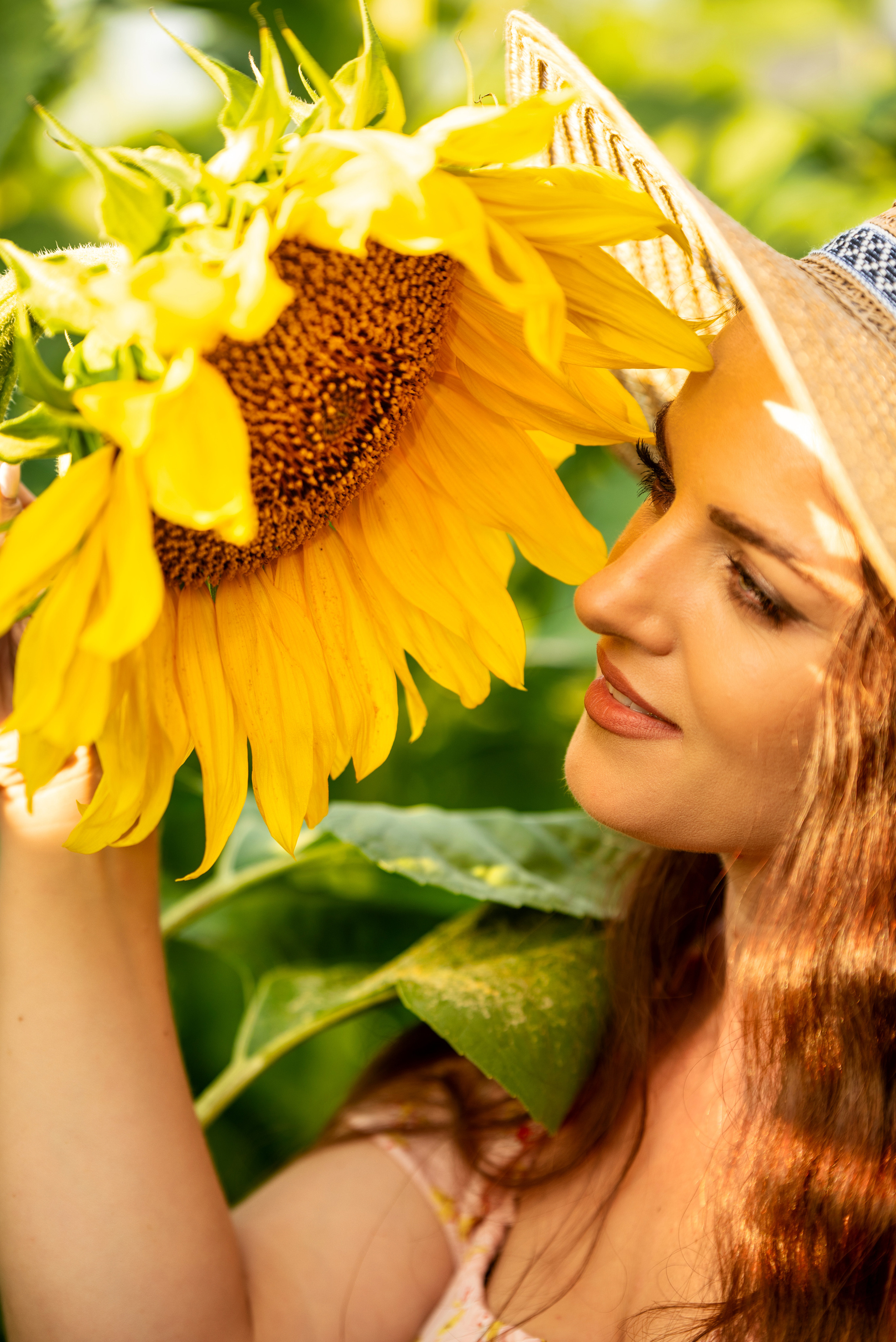 Подсолнухи. Марина. Ольга Ли свадебный семейный фотограф Иркутск