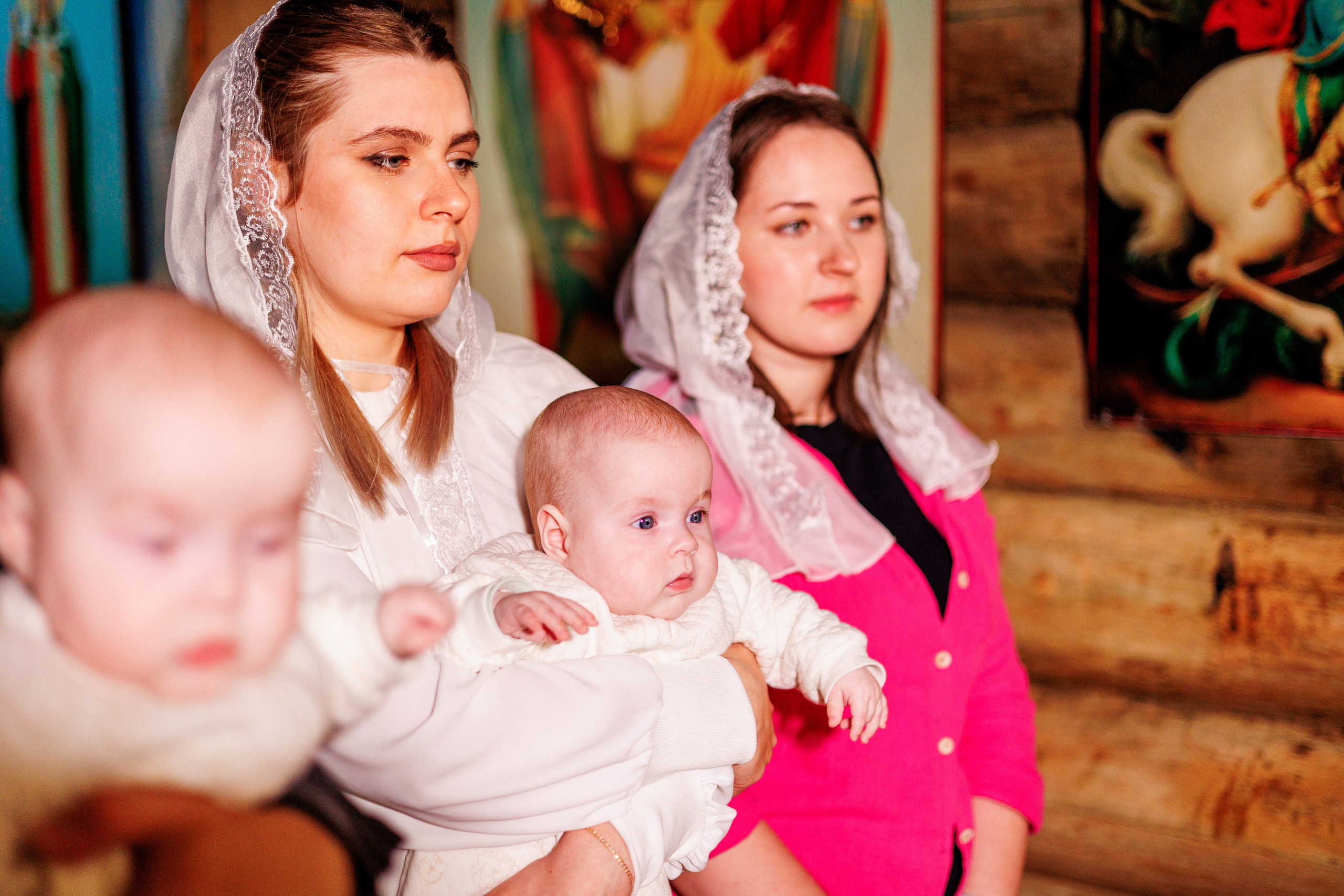 Крещение близняшек. Свадебный и семейный фотограф в Армавире