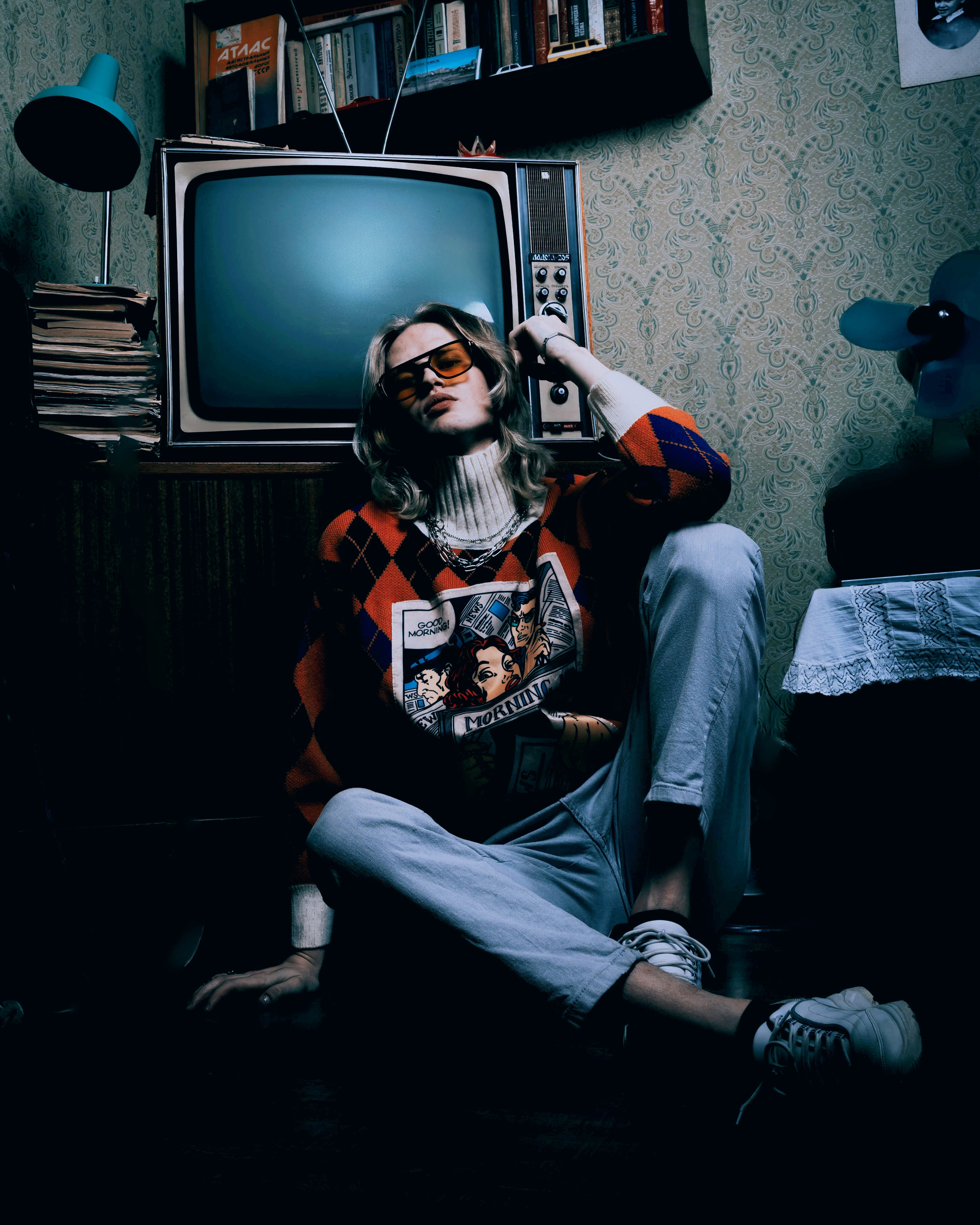 Съёмка дизайнерской коллекции для бренда одежды