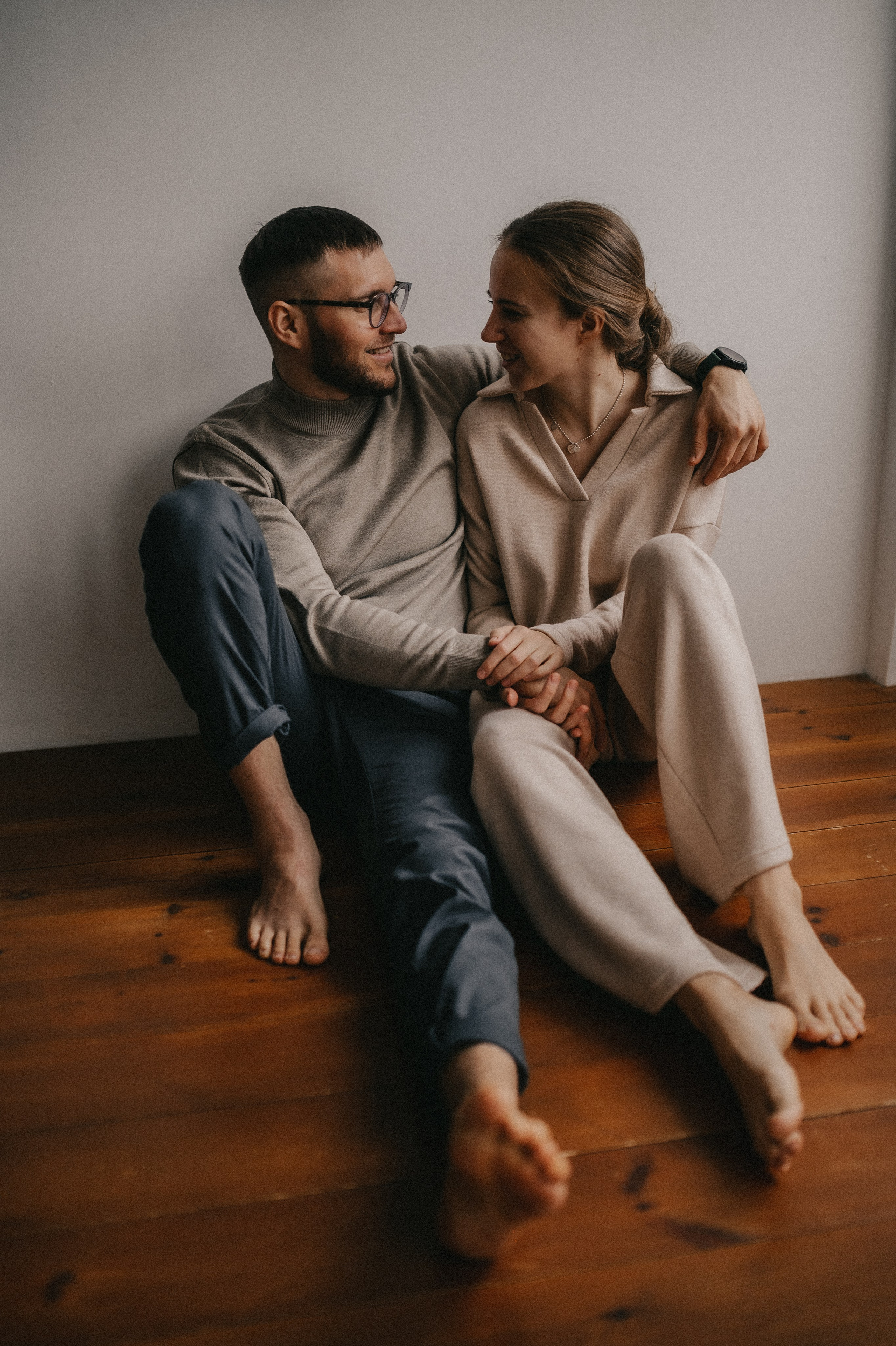 Коля, Таня и Мира в студии Каприфоль. Семейный и свадебный lifestyle-фотограф в Москве Мария Петрова