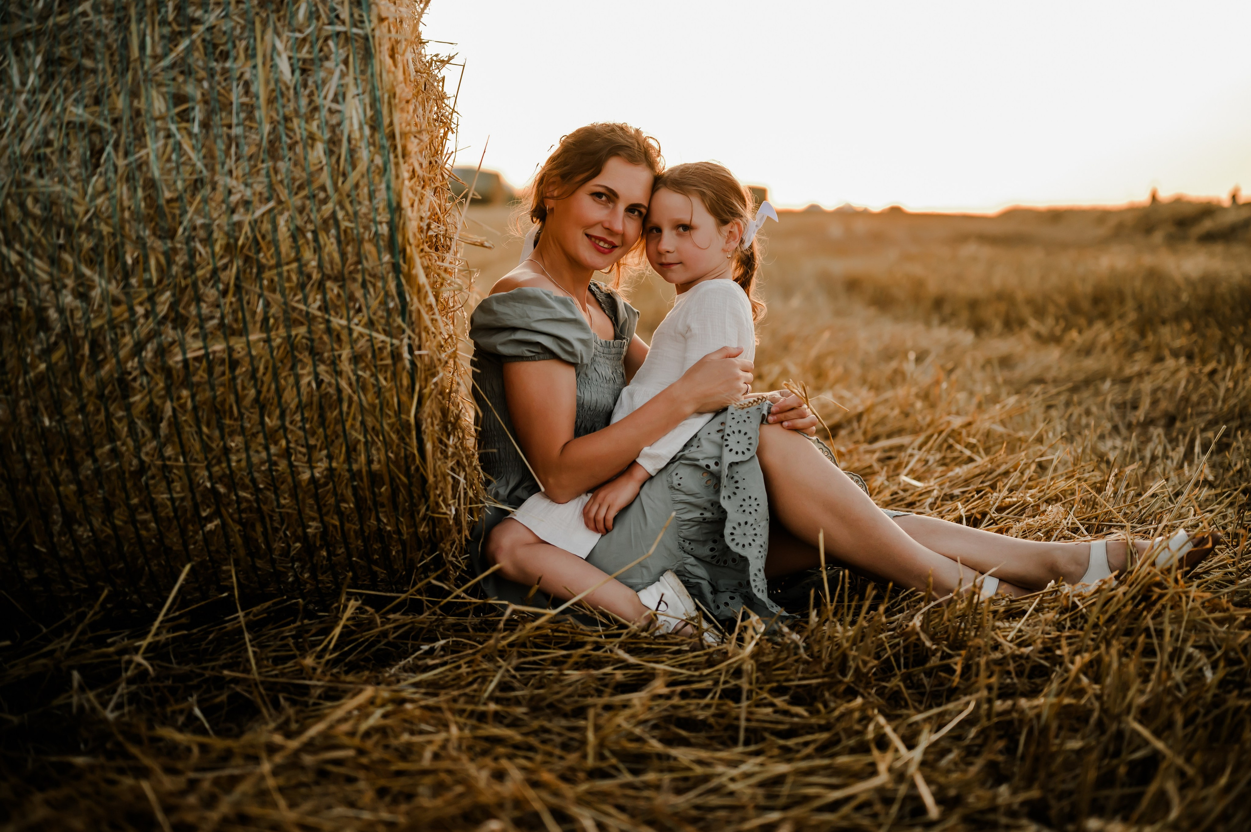 Кукуруза+сено, семейная фотосессия. Свадебный и семейный фотограф Евгения Кононова