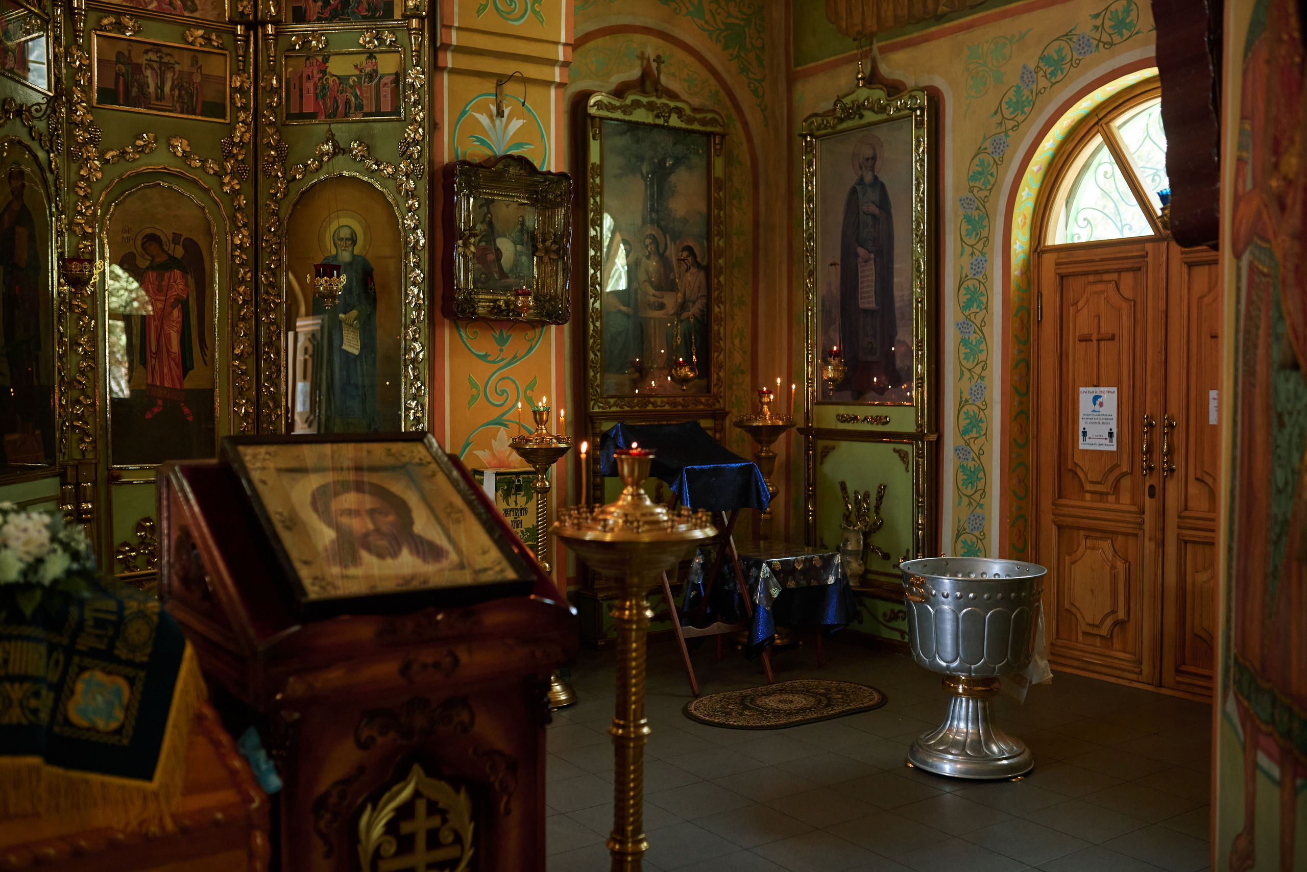 Крещение Льва в Храме Сергия Радонежского (Свято-Троицкий). Семейный фотограф в Ростове-на-Дону Татьяна Литвинова