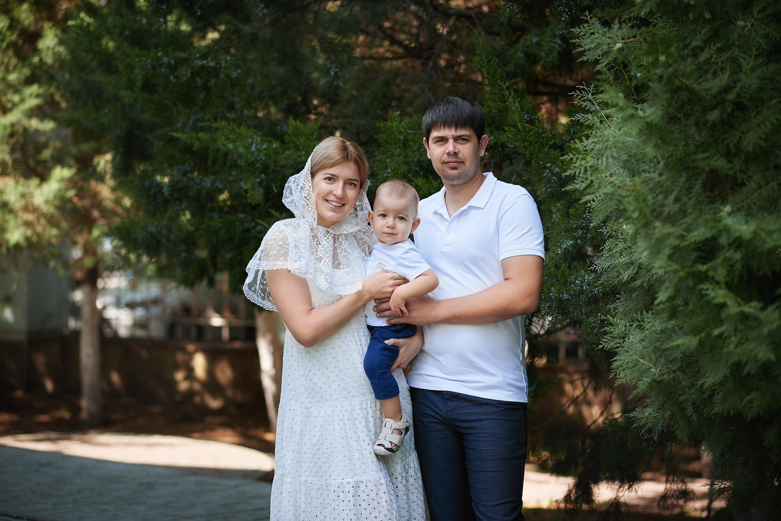 Крещение Льва в Храме Сергия Радонежского (Свято-Троицкий). Семейный фотограф в Ростове-на-Дону Татьяна Литвинова