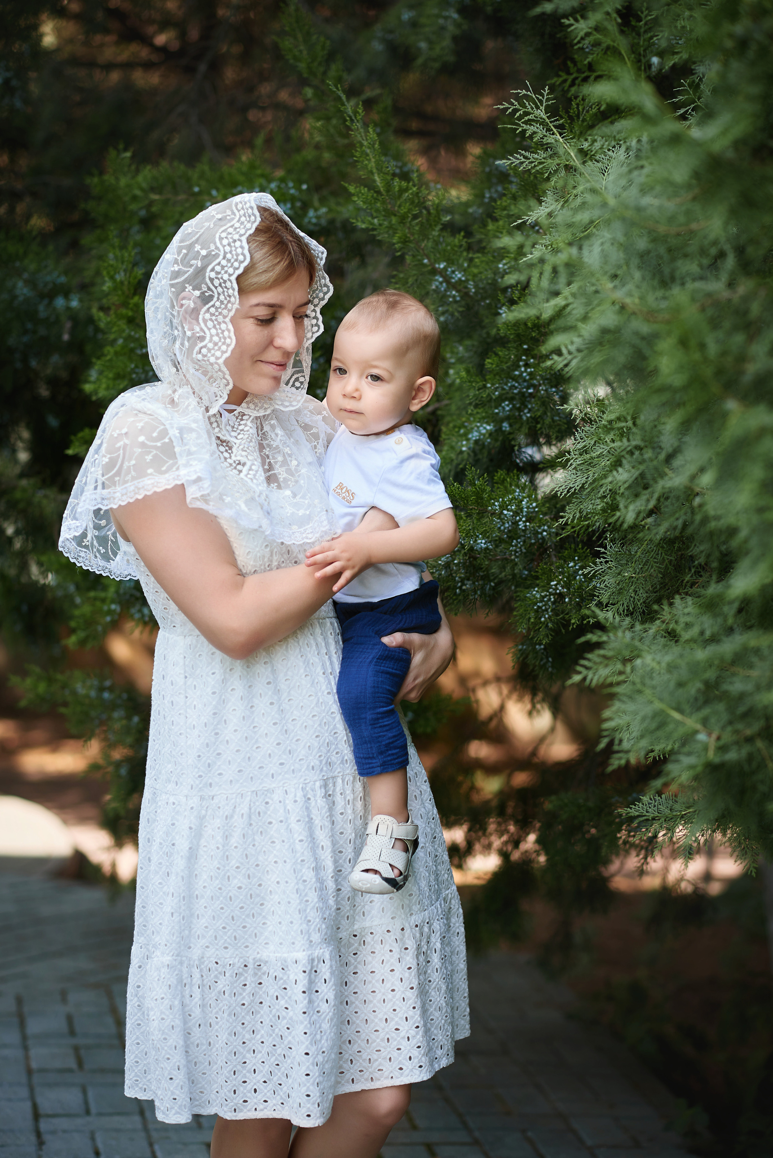 Крещение Льва в Храме Сергия Радонежского (Свято-Троицкий). Семейный фотограф в Ростове-на-Дону Татьяна Литвинова