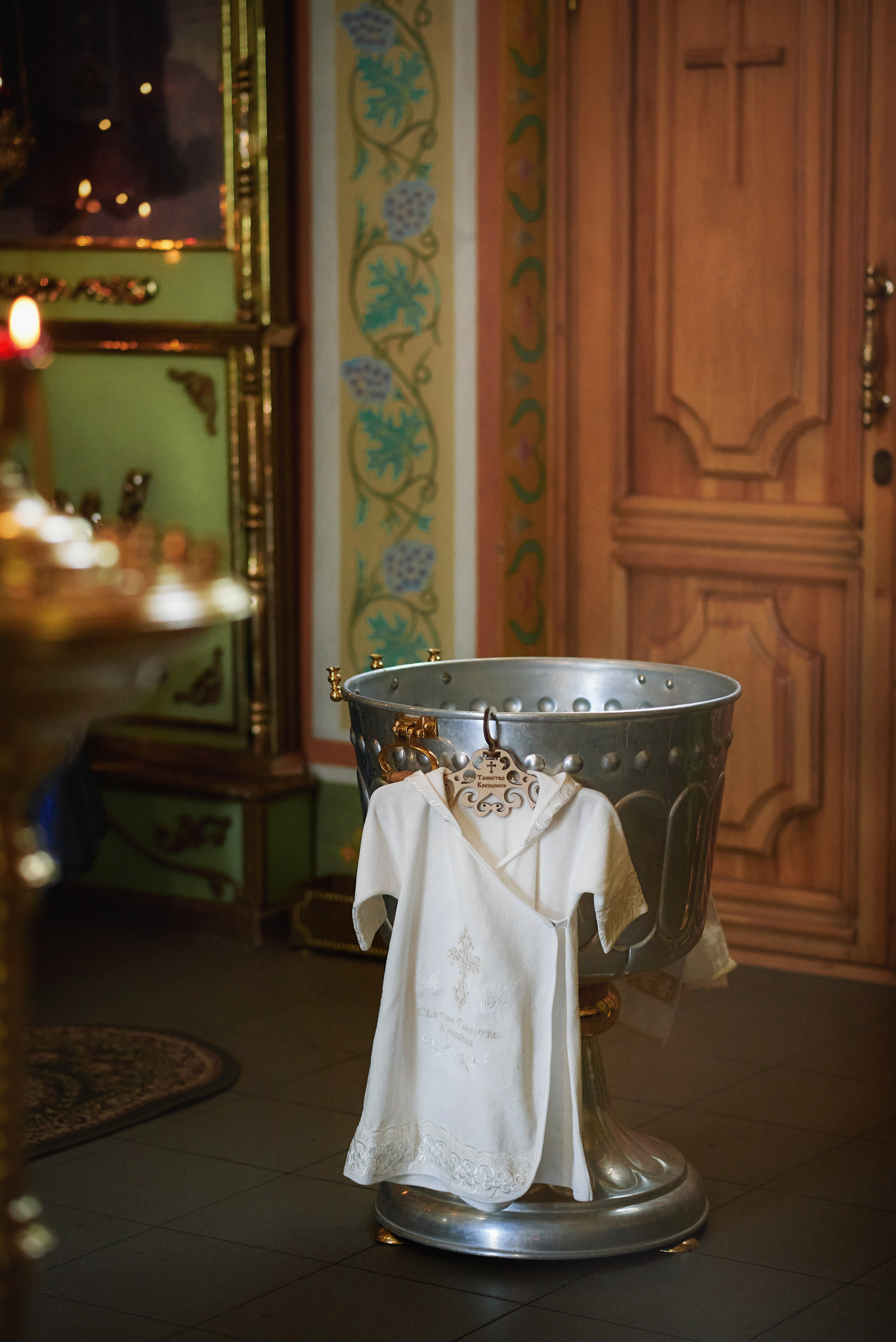 Крещение Льва в Храме Сергия Радонежского (Свято-Троицкий). Семейный фотограф в Ростове-на-Дону Татьяна Литвинова