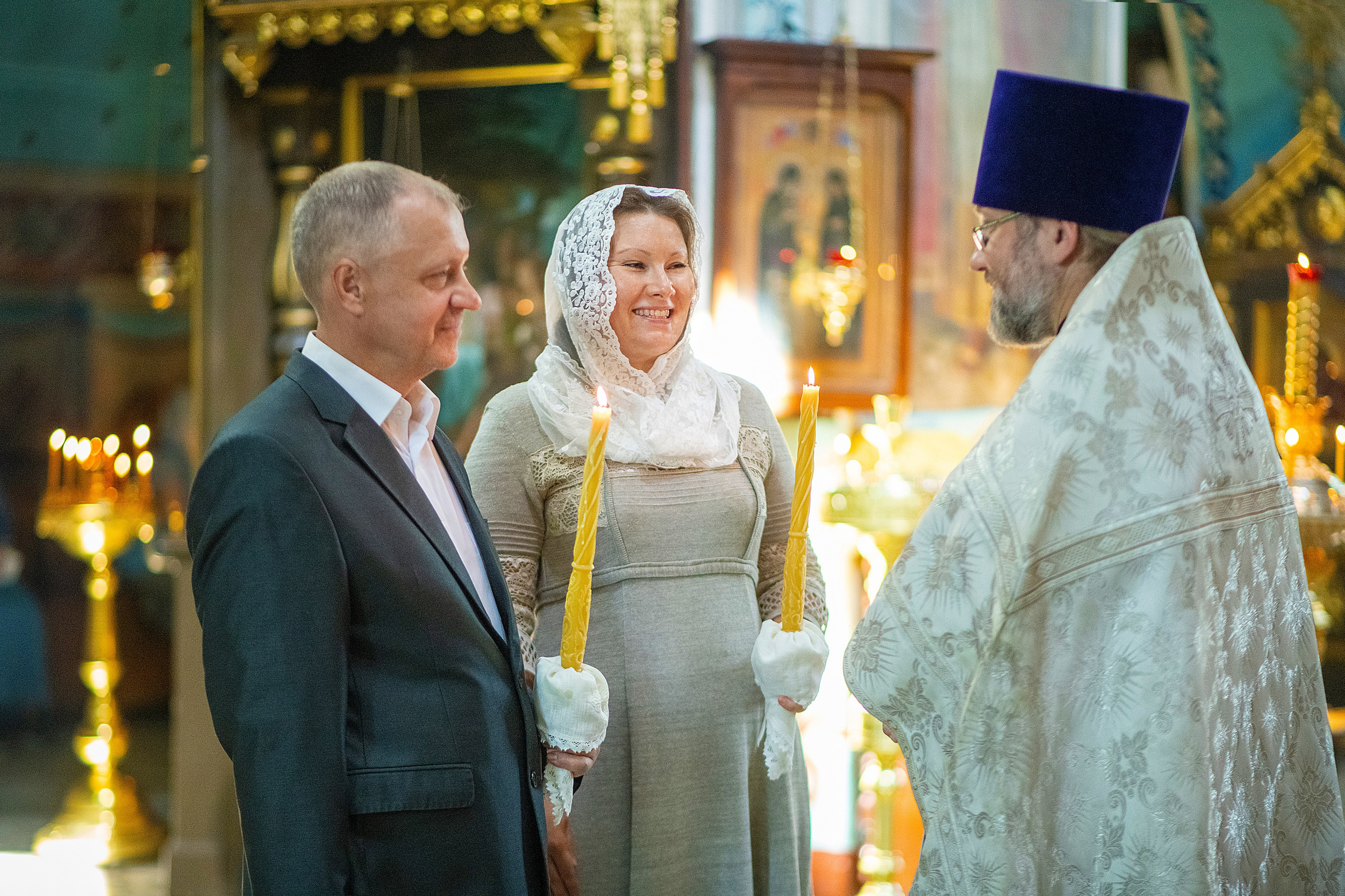 Венчание Ирины и Андрея. Свадебный и портретный фотограф в Москве Галина Борисова