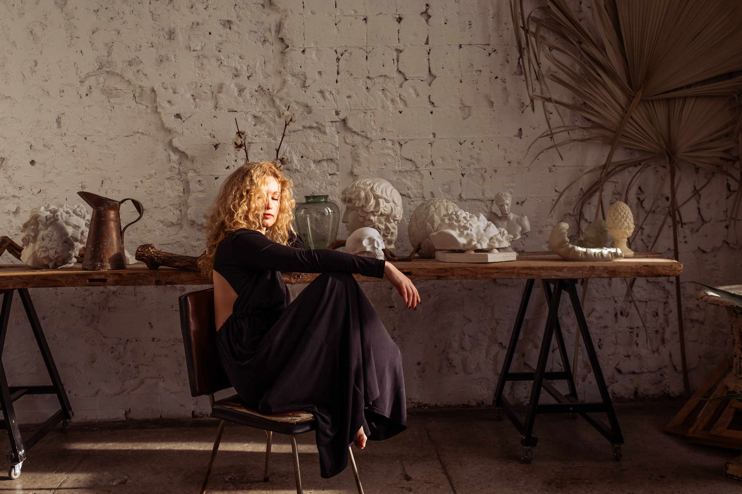 Студийная съёмка. Анна Сутягина. Фотограф в Москве