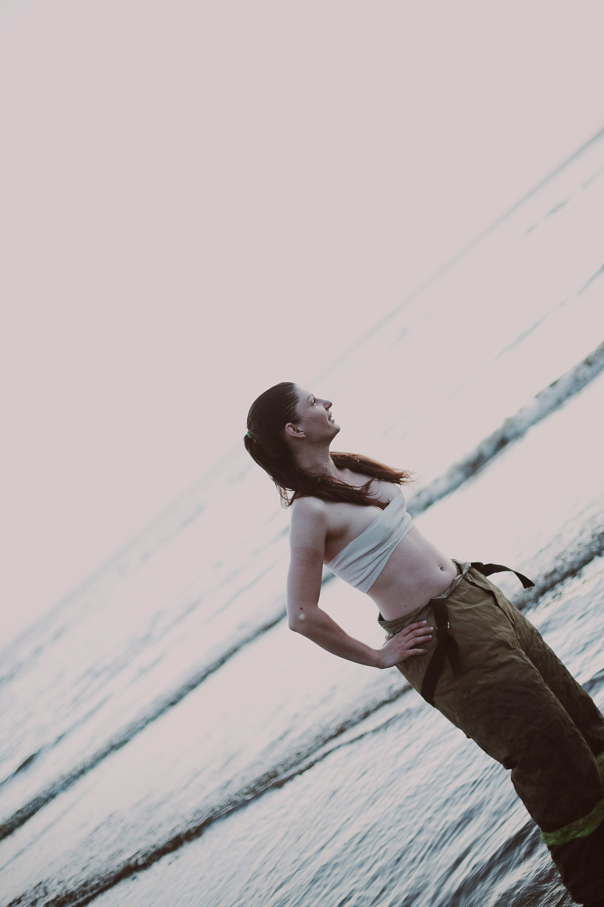 Настя. Фотосессия с огнем и водой. Портретный и эротический фотограф Ирина Подборская (18+)