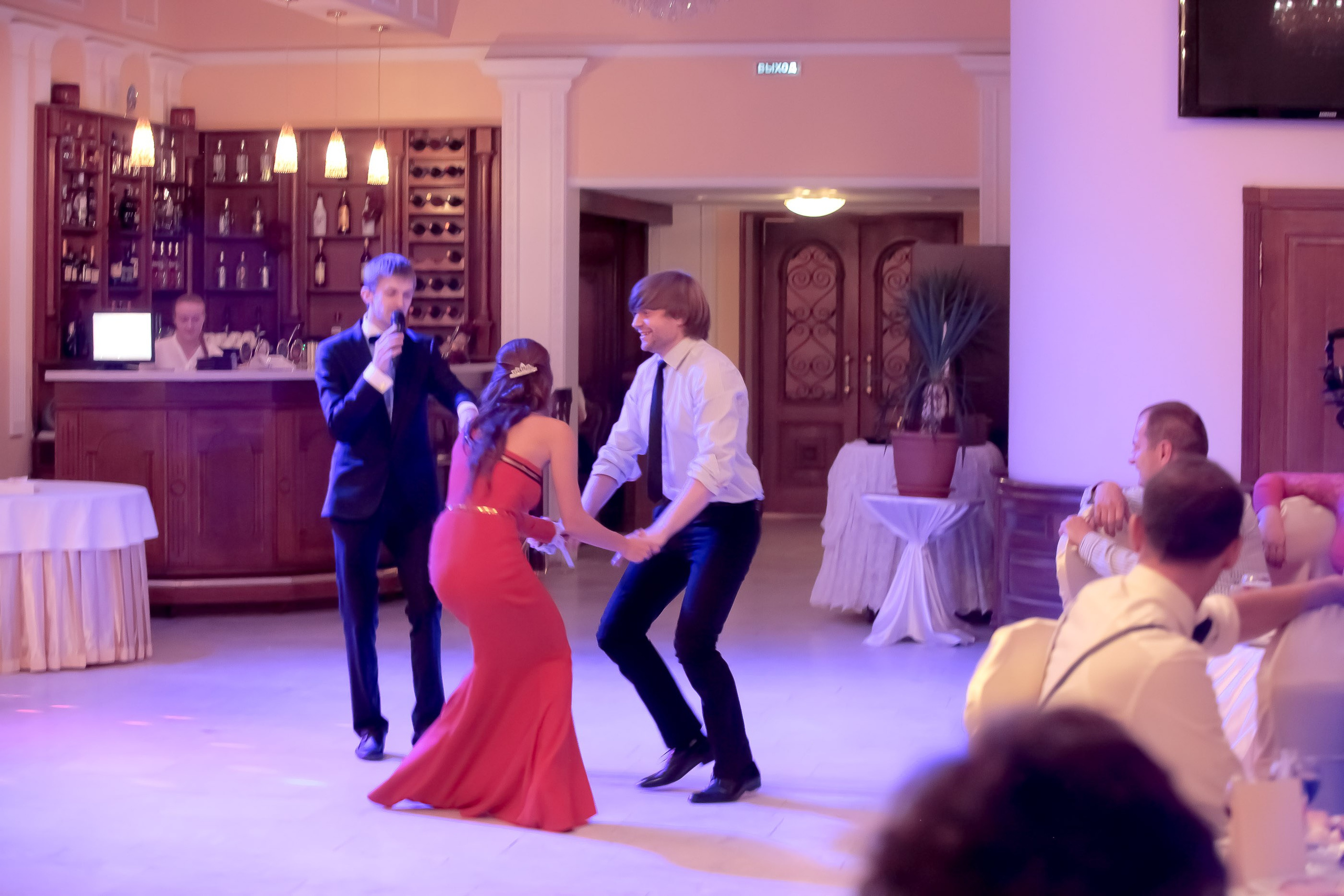 Банкет/Banquet. Максим Матвийченко и Виктория Басова профессионалы своего дела