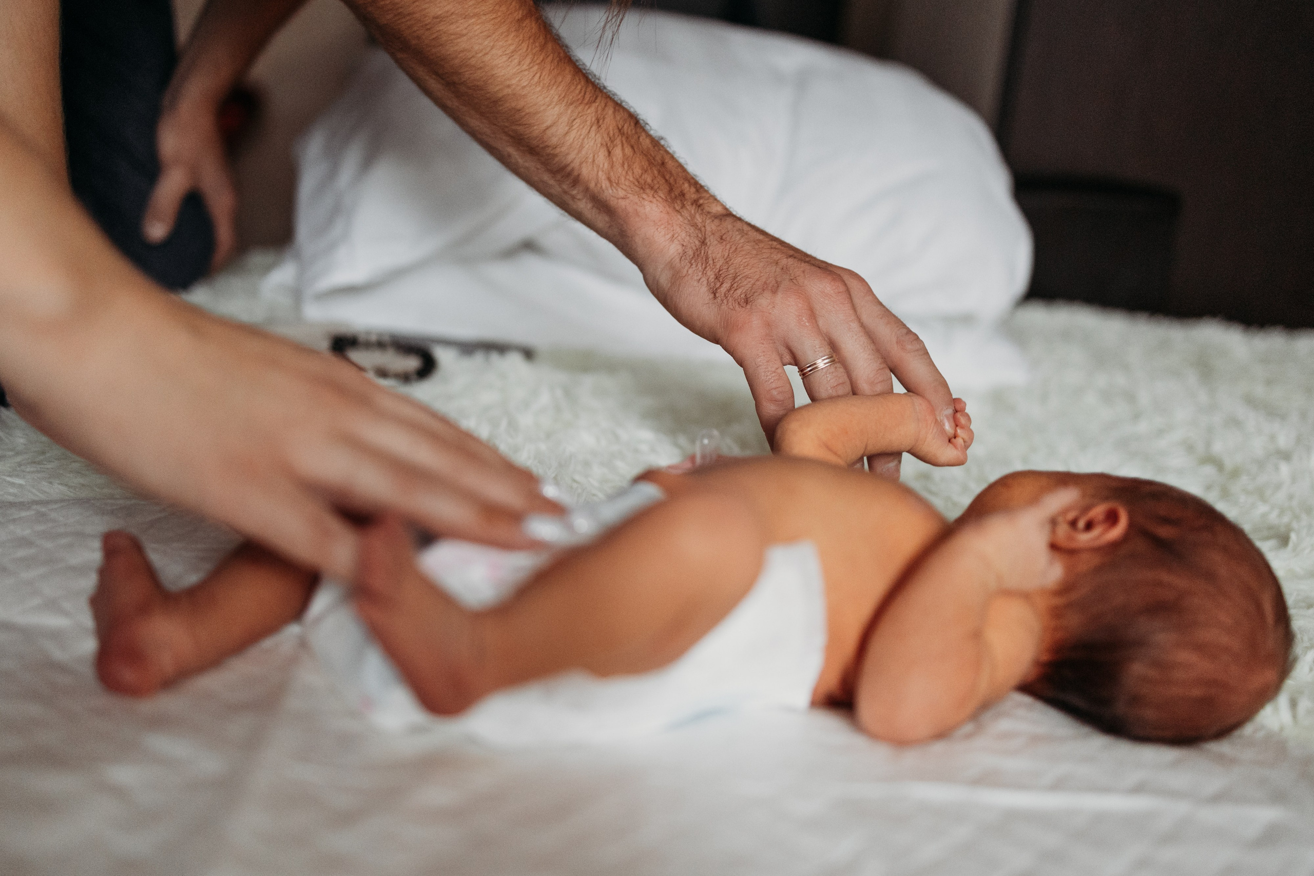 Домашняя съёмка с новорожденной малышкой. Фотограф Иваново | Москва | Ирина Коптилина