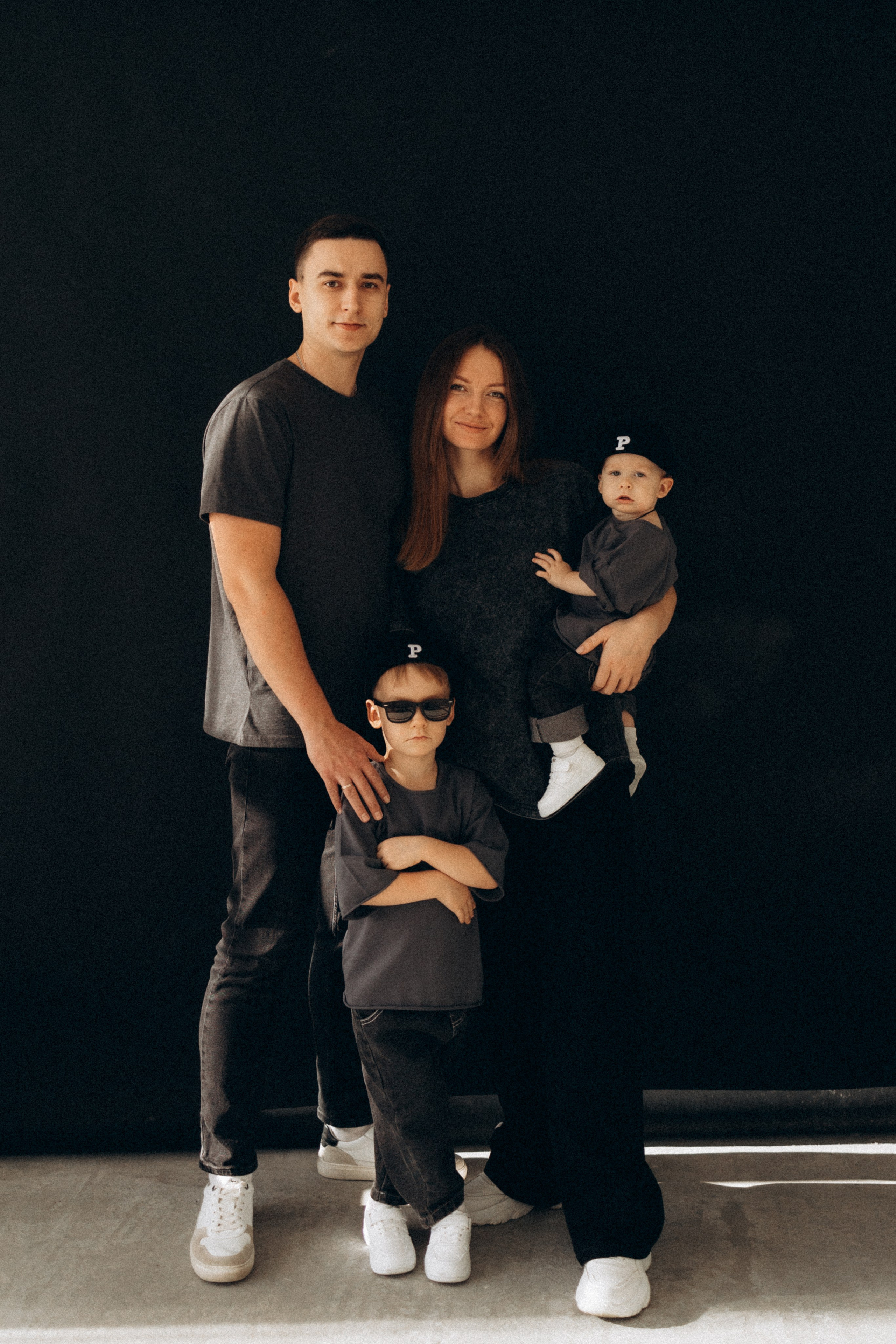 Ксюша, Саша, Тимоша и Мирон