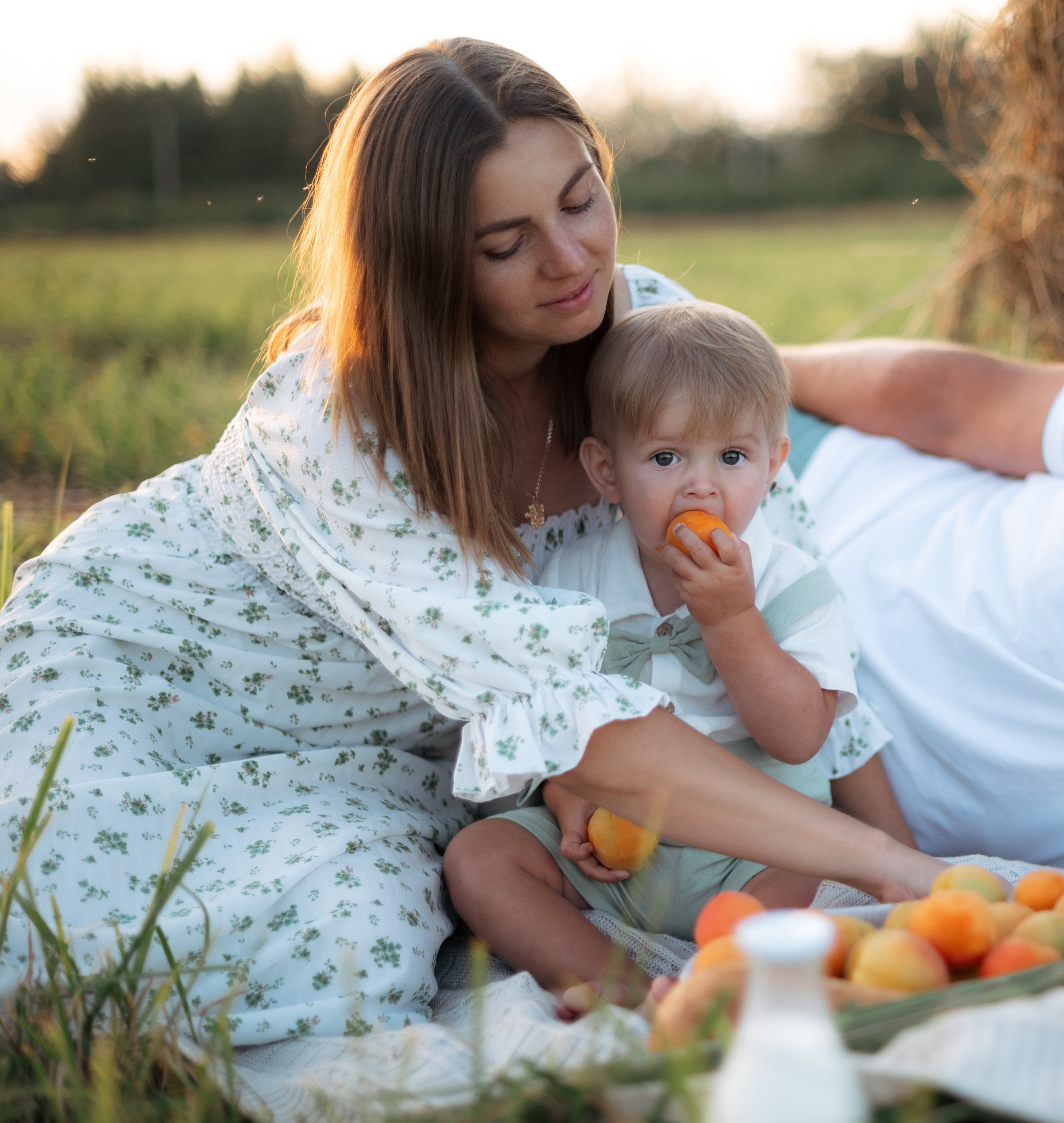 Ксения с семьей. Семейный и детский фотограф в Щелково Алена Дробот