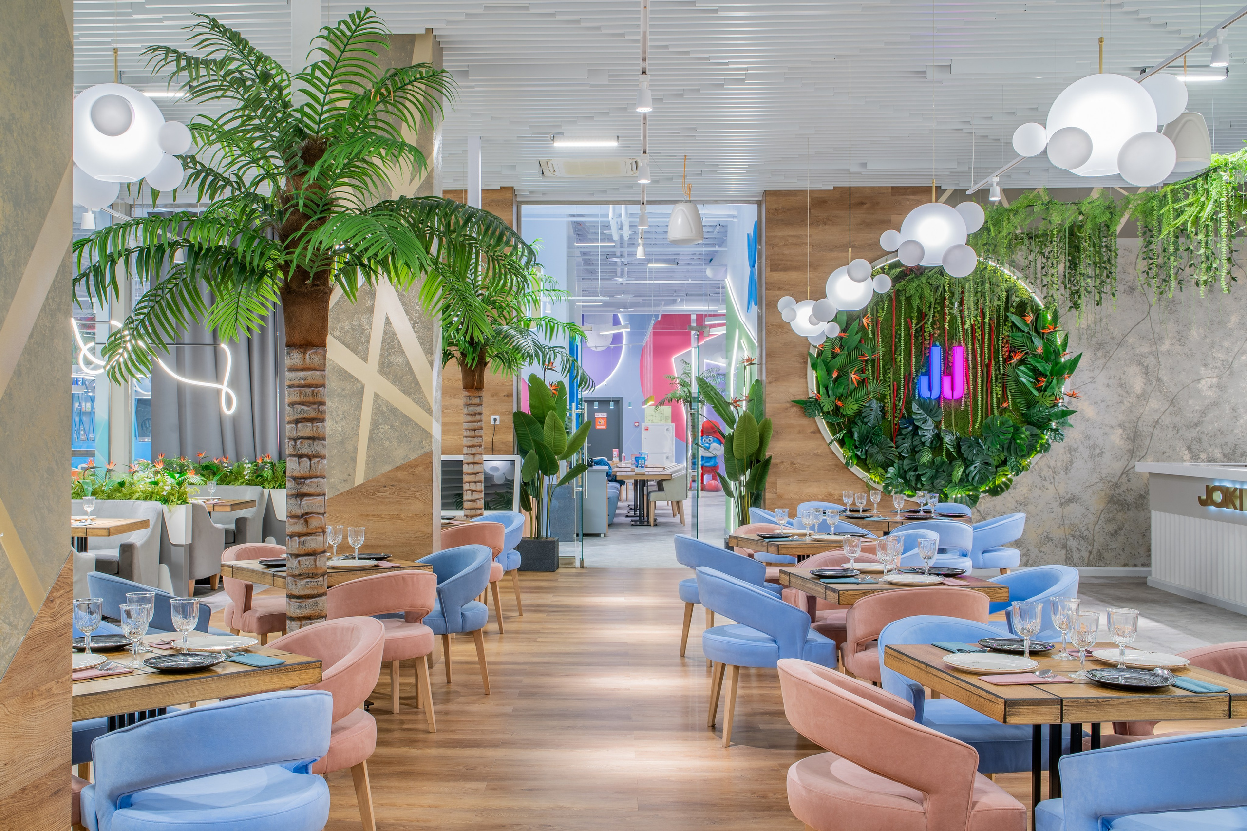 Парк развлечений Joki Joya Лефортово. Интерьерный фотограф Александра Солдатова