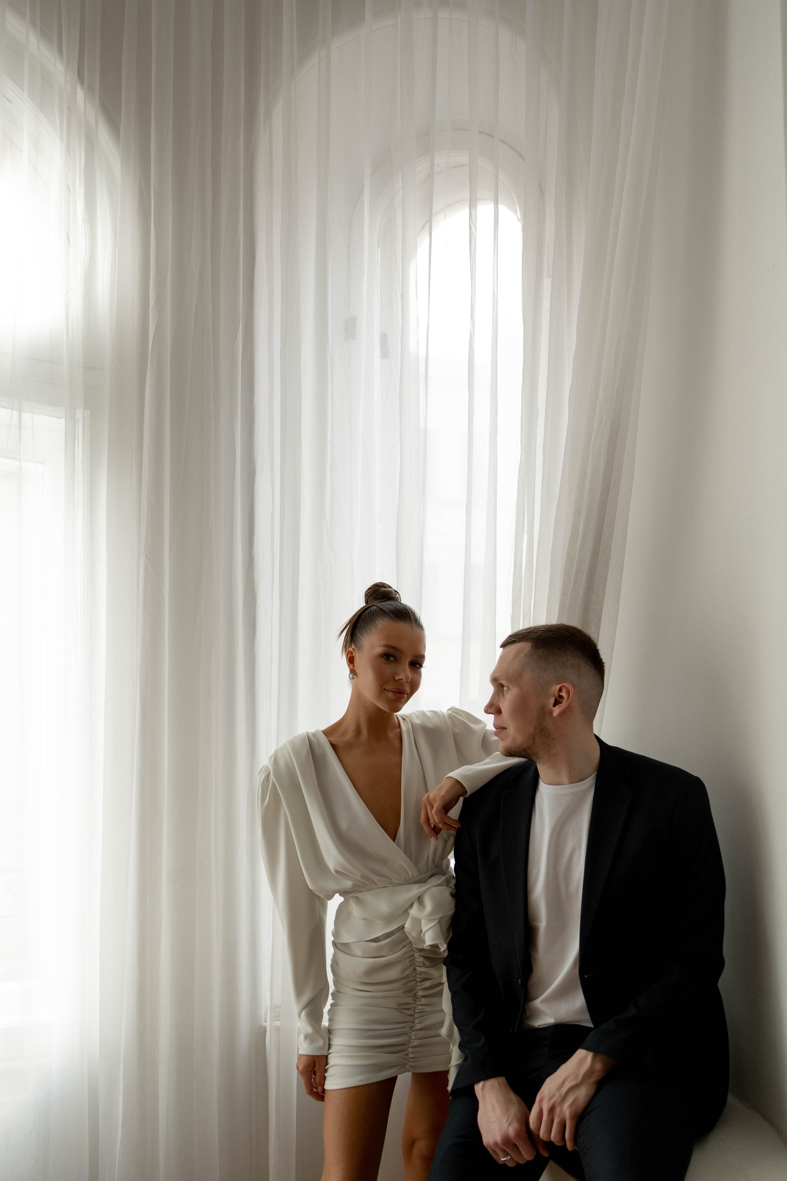 Свадебная фотосессия в студии/отеле. Фотограф в Санкт-Петербурге Шевченко Наталья