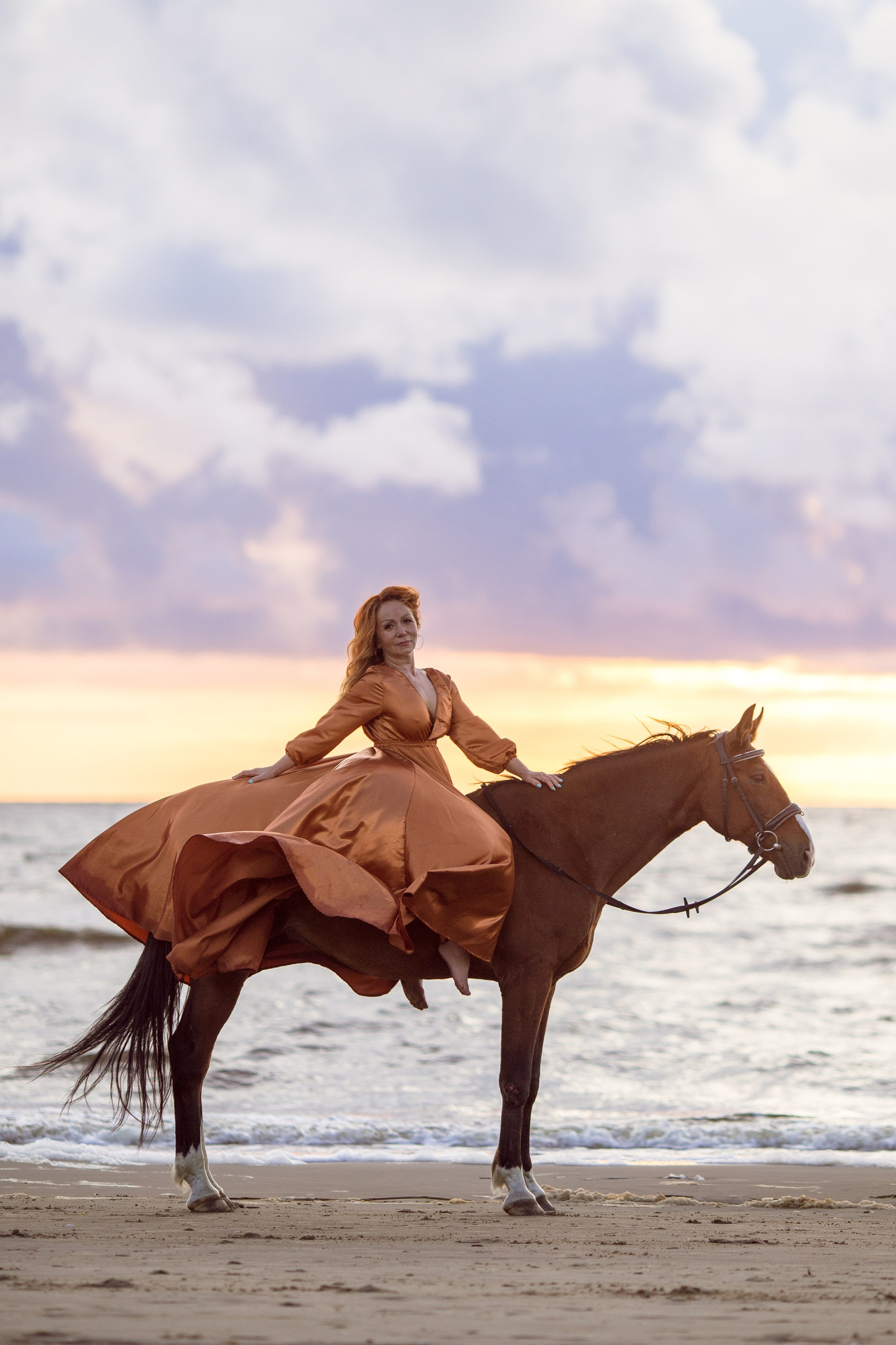 Фотосессия на берегу Белого моря