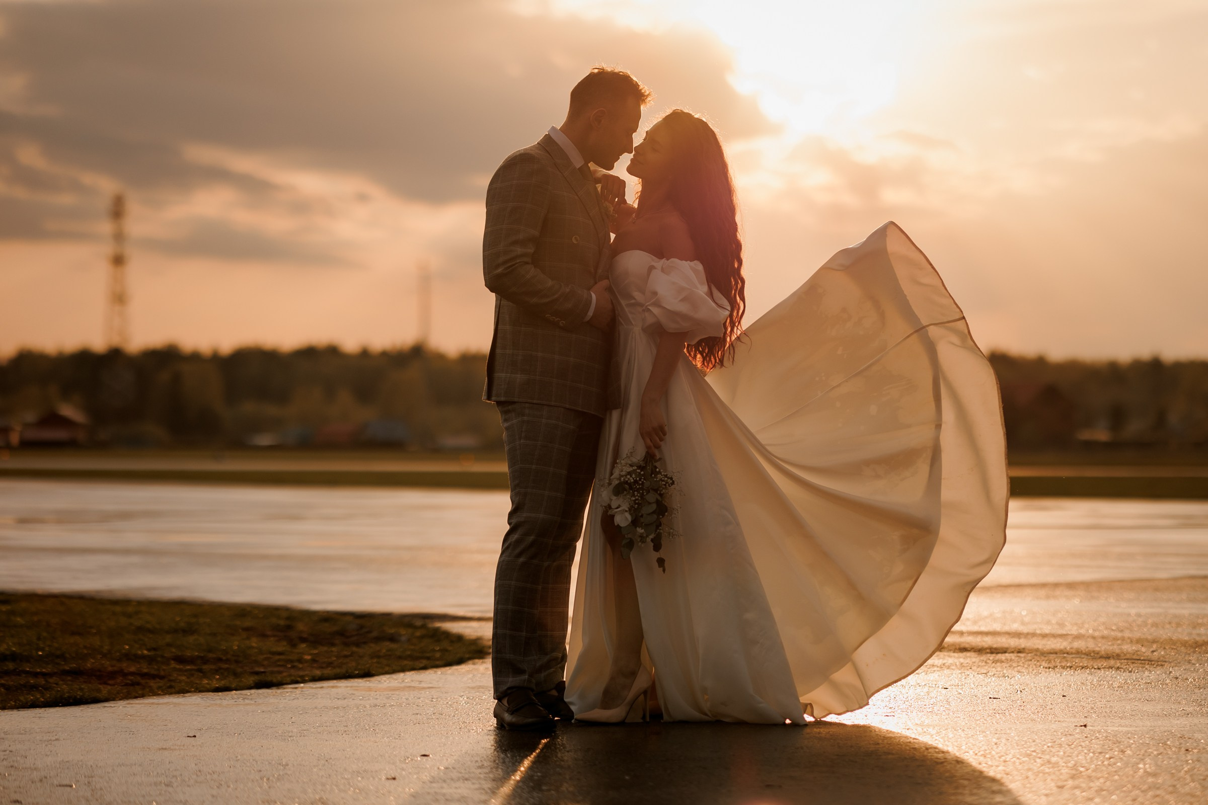 Аэродром. Свадебный фотограф в Москве
