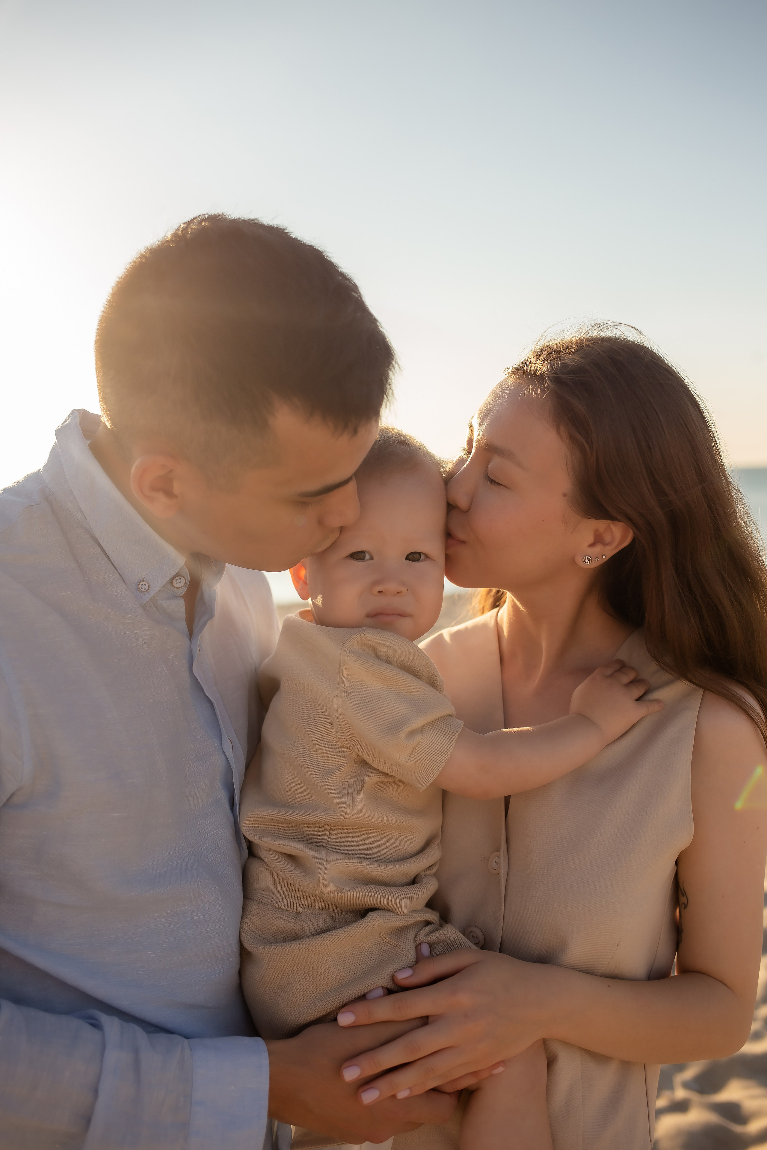 Карина, Эмиль и Марсель. На закате лета. Фотограф в Калининграде Решетникова Алина