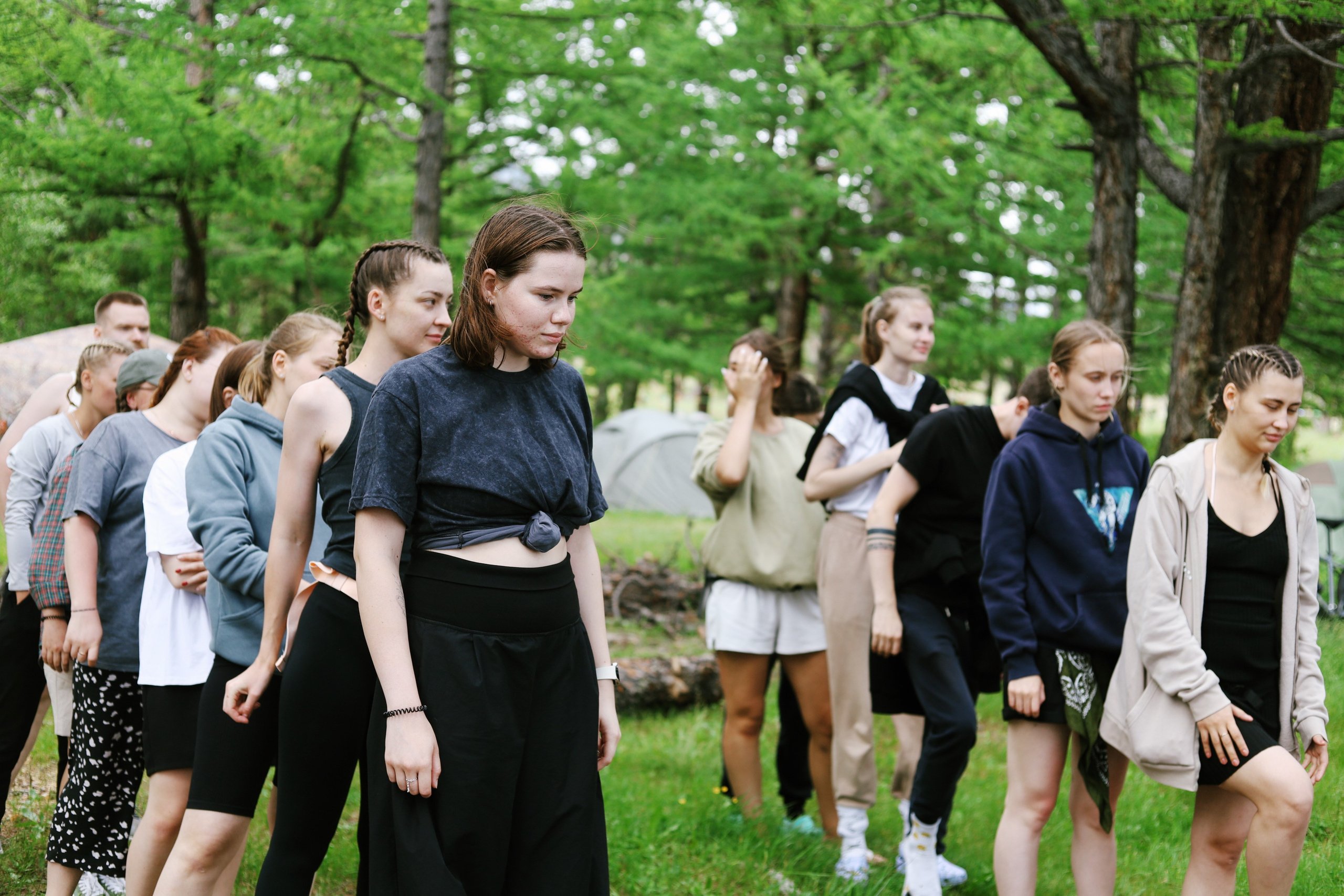 Лето 2024 / палатки. 1642 — первый лагерь для взрослых на Байкале