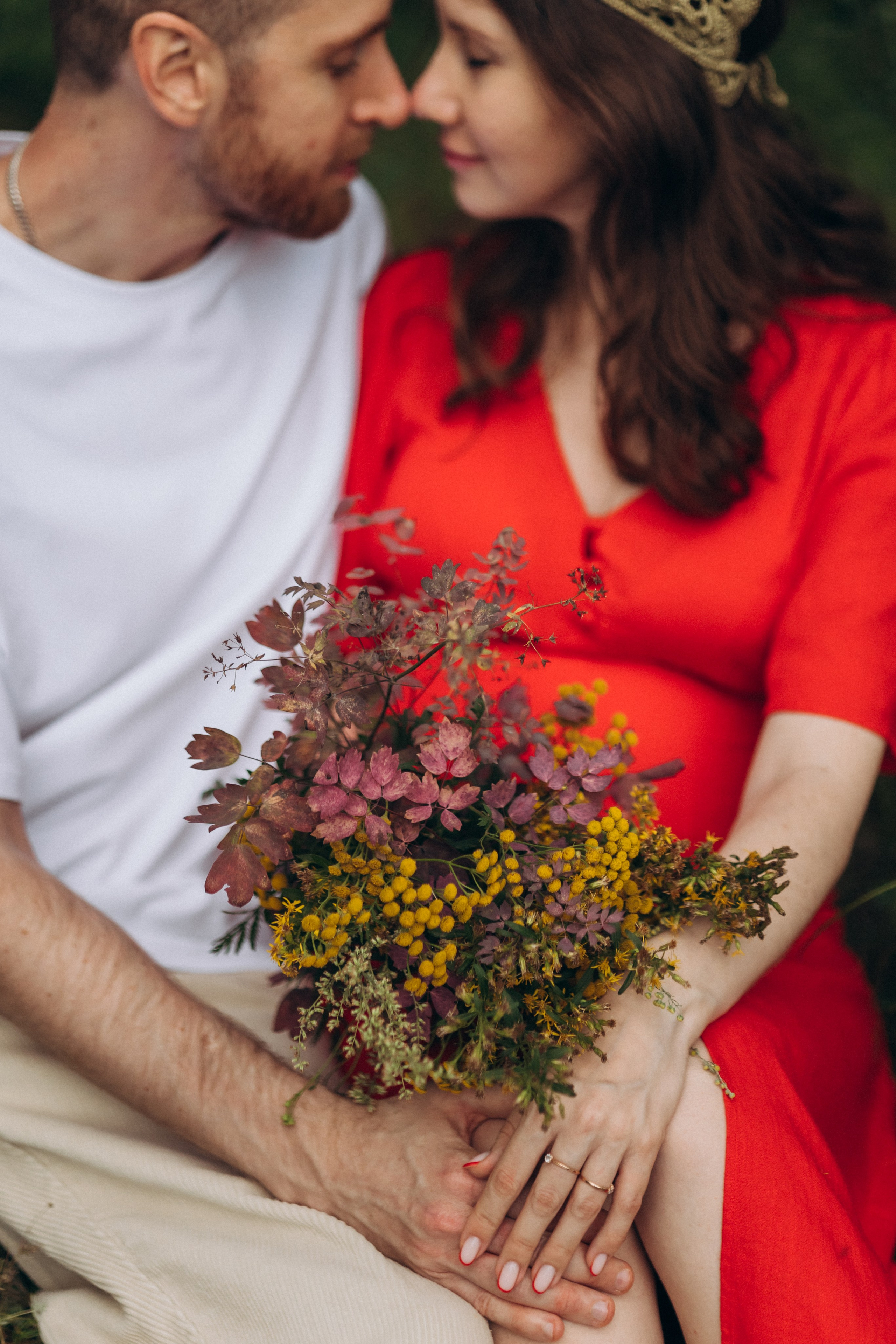 Илья, Анна и малышка в животе. Фотограф Нижний Новгород