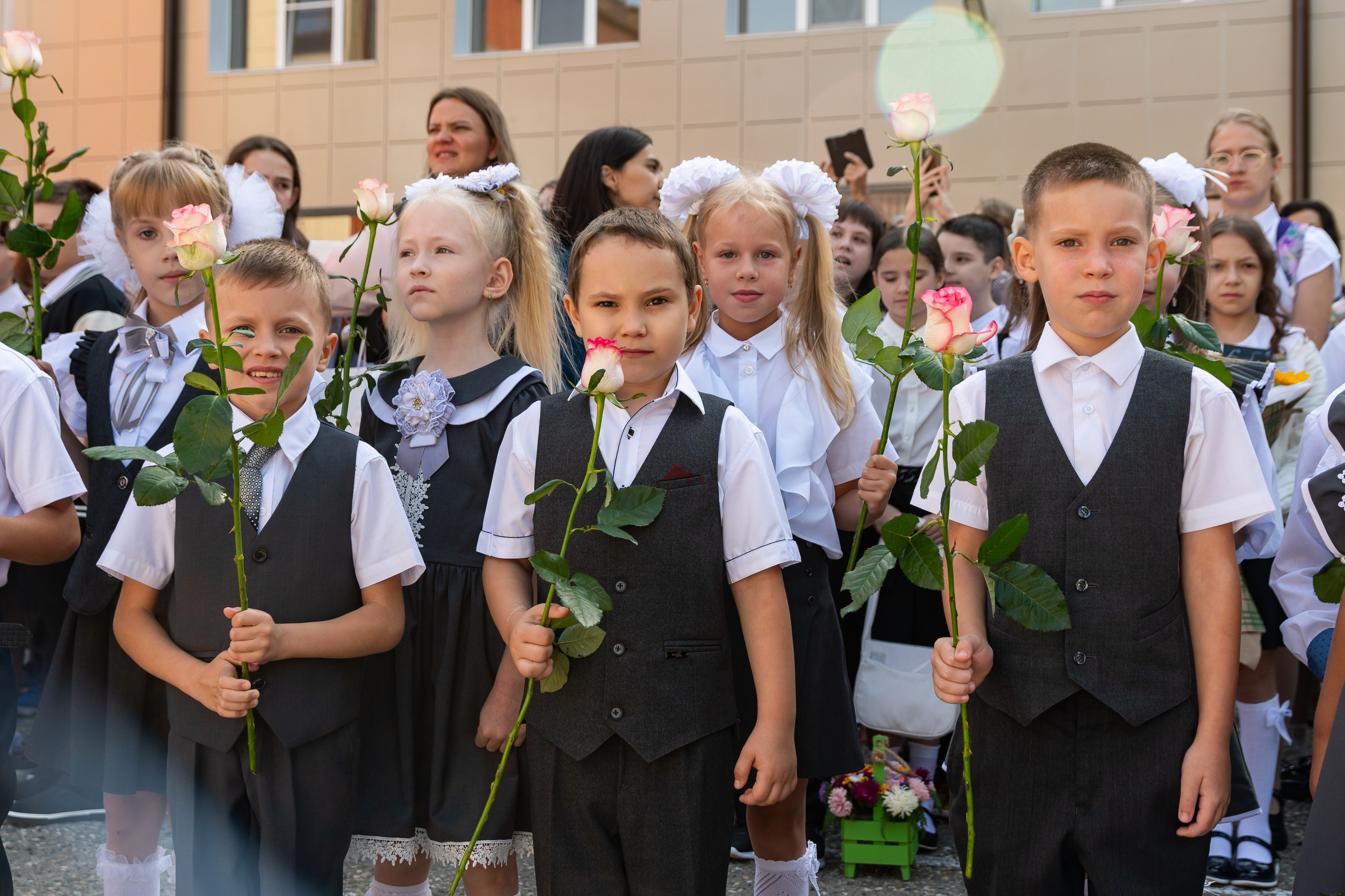 Школьная линейка. Репортажный фотограф в Ставрополе