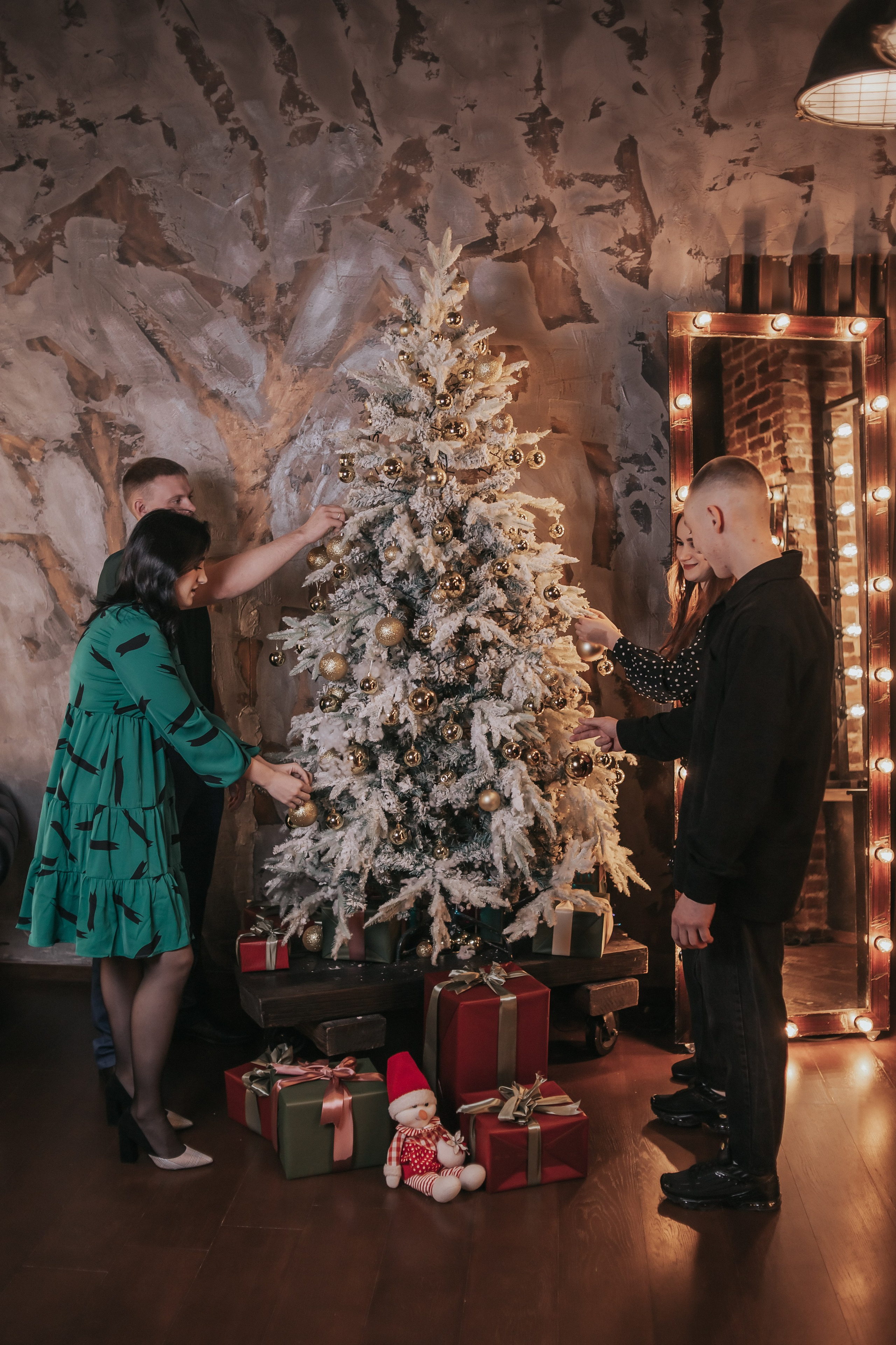 Семейная съёмка. Ксения, Михаил, Андрей, Сергей, Дарья. Фотограф Регина Крикунова г. Красноярск