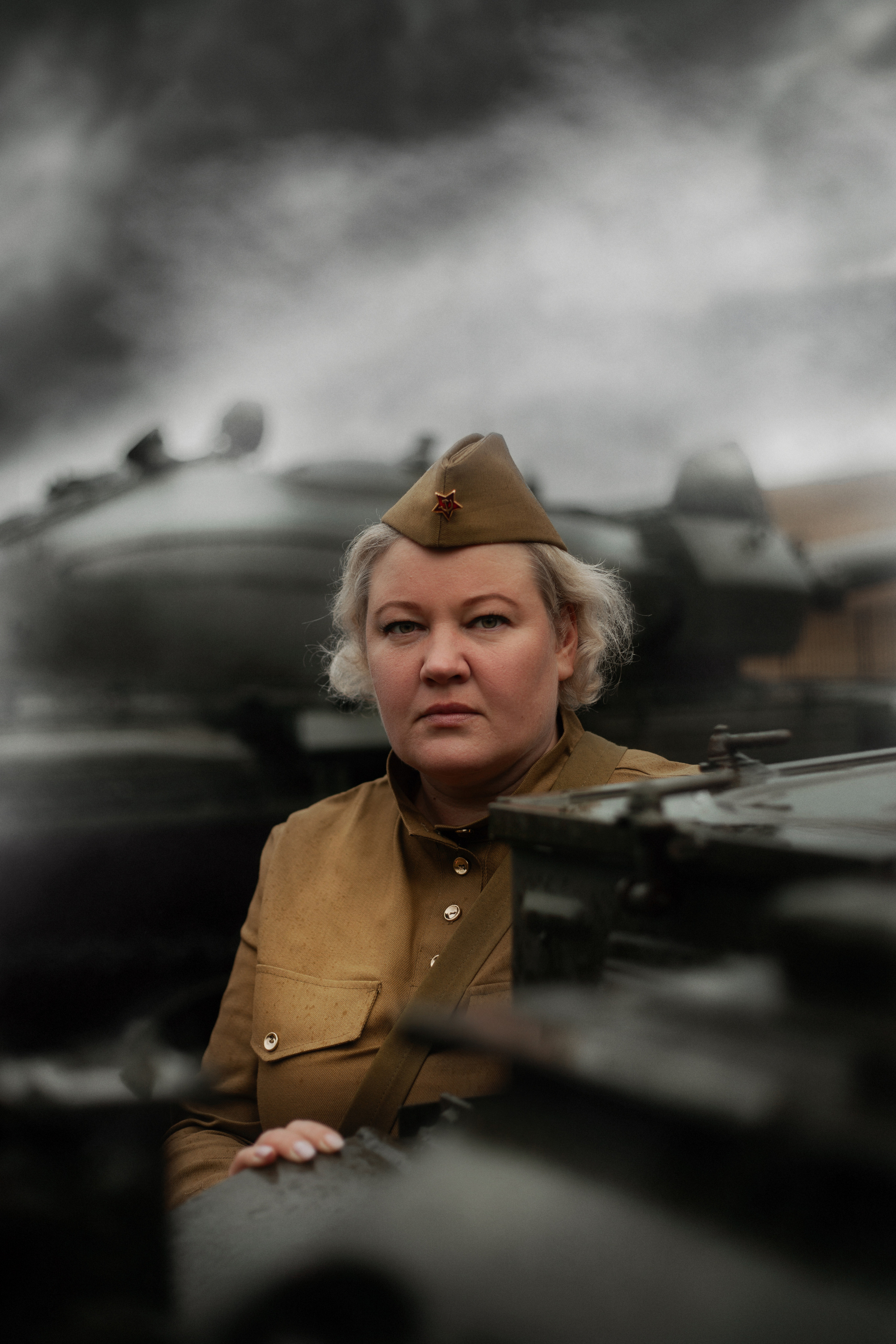 Съёмка ко дню Победы для Анастасии. Фотограф в Санкт-Петербурге и Ленинградской области Катя Нугу