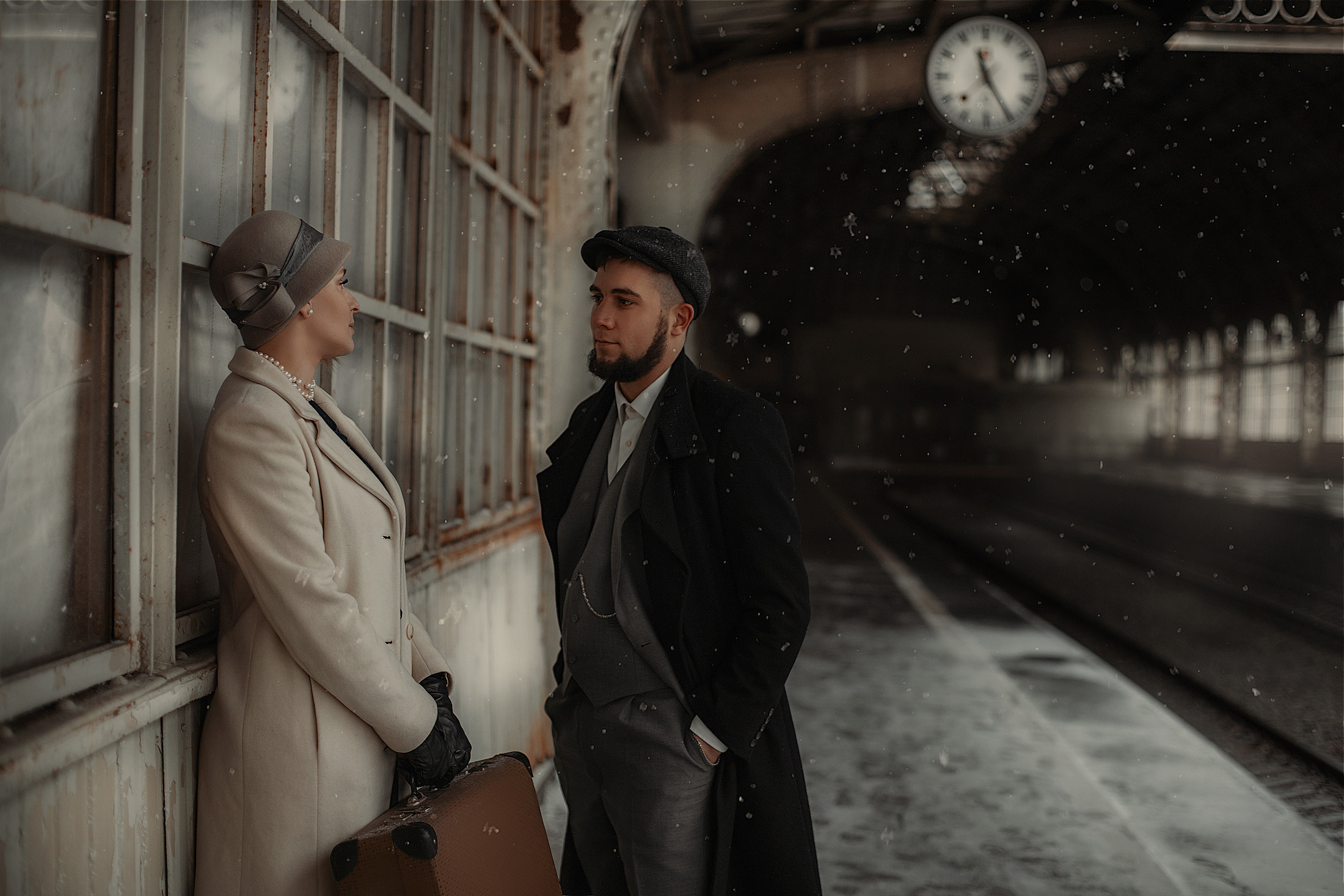 Стилизованная съёмка для Натальи и Николая. Фотограф в Санкт-Петербурге и Ленинградской области Катя Нугу